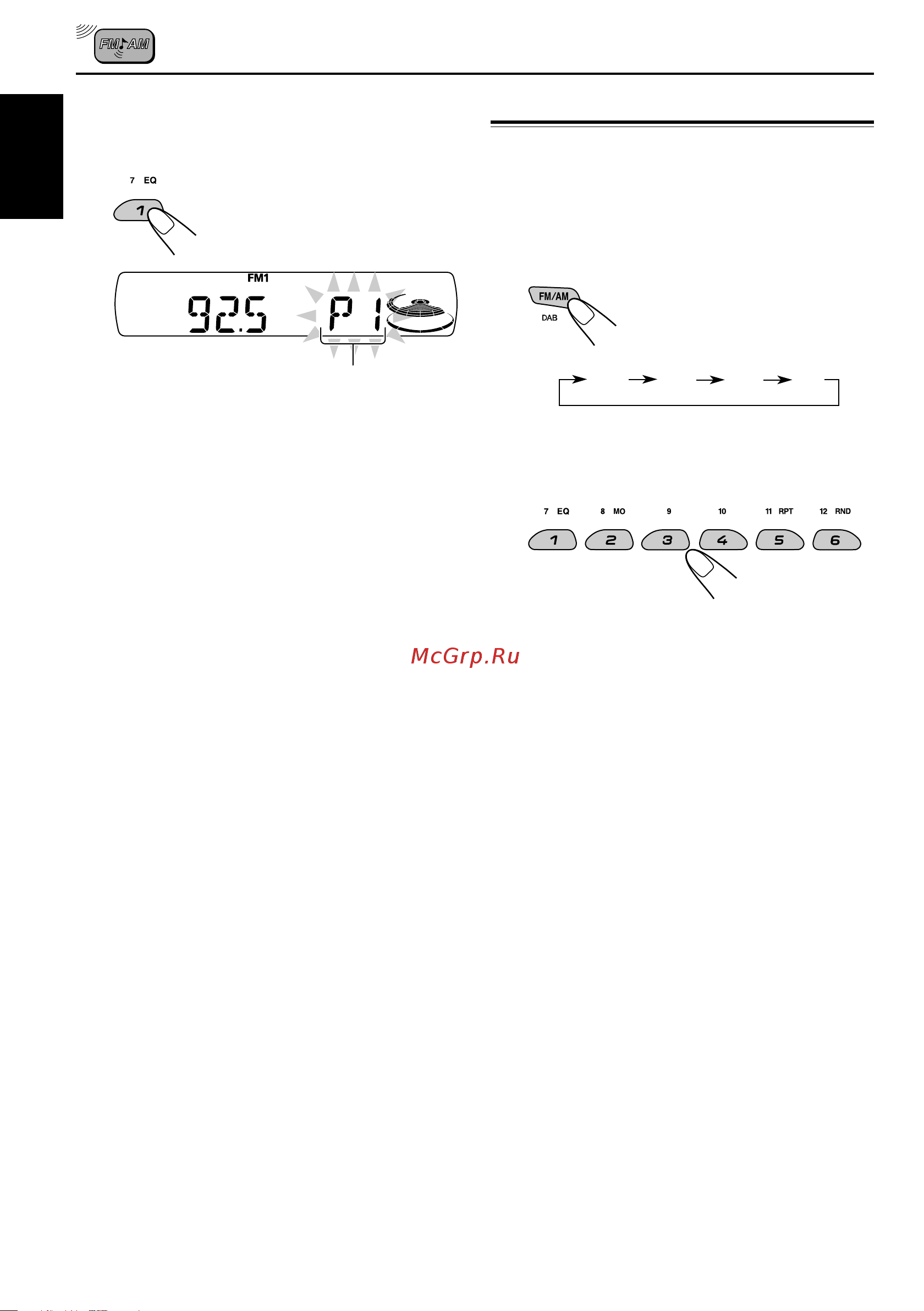 JVC KS-FX845R [10/82] Tuning in to a preset station