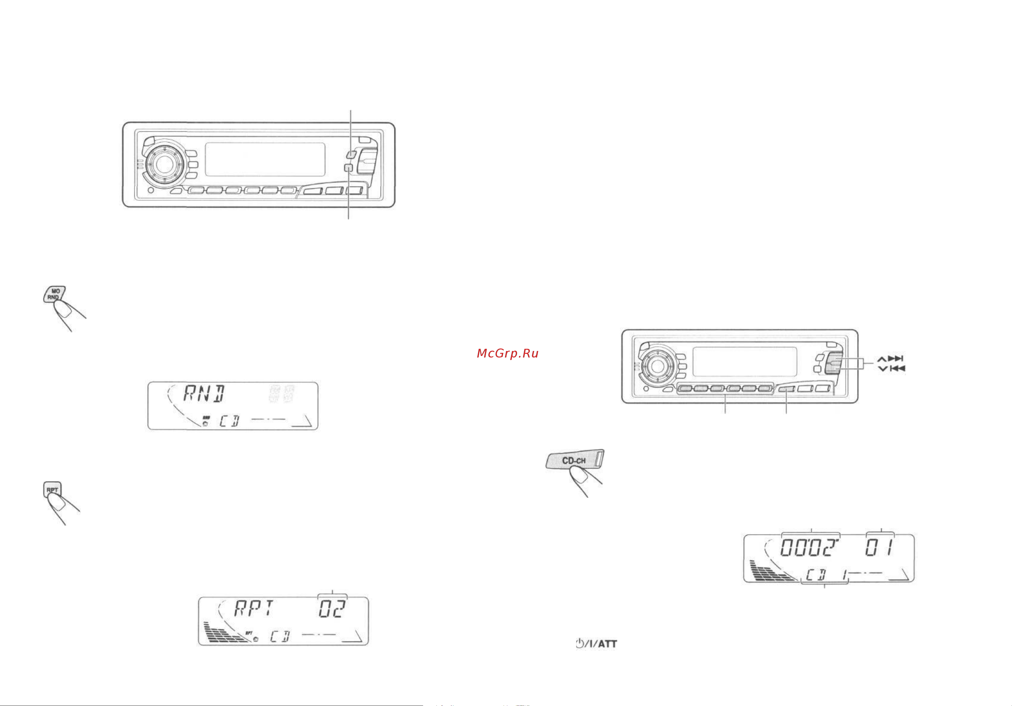 JVC KD-SX909R [20/28] Для воспроизведения фрагментов в случайной последовательности