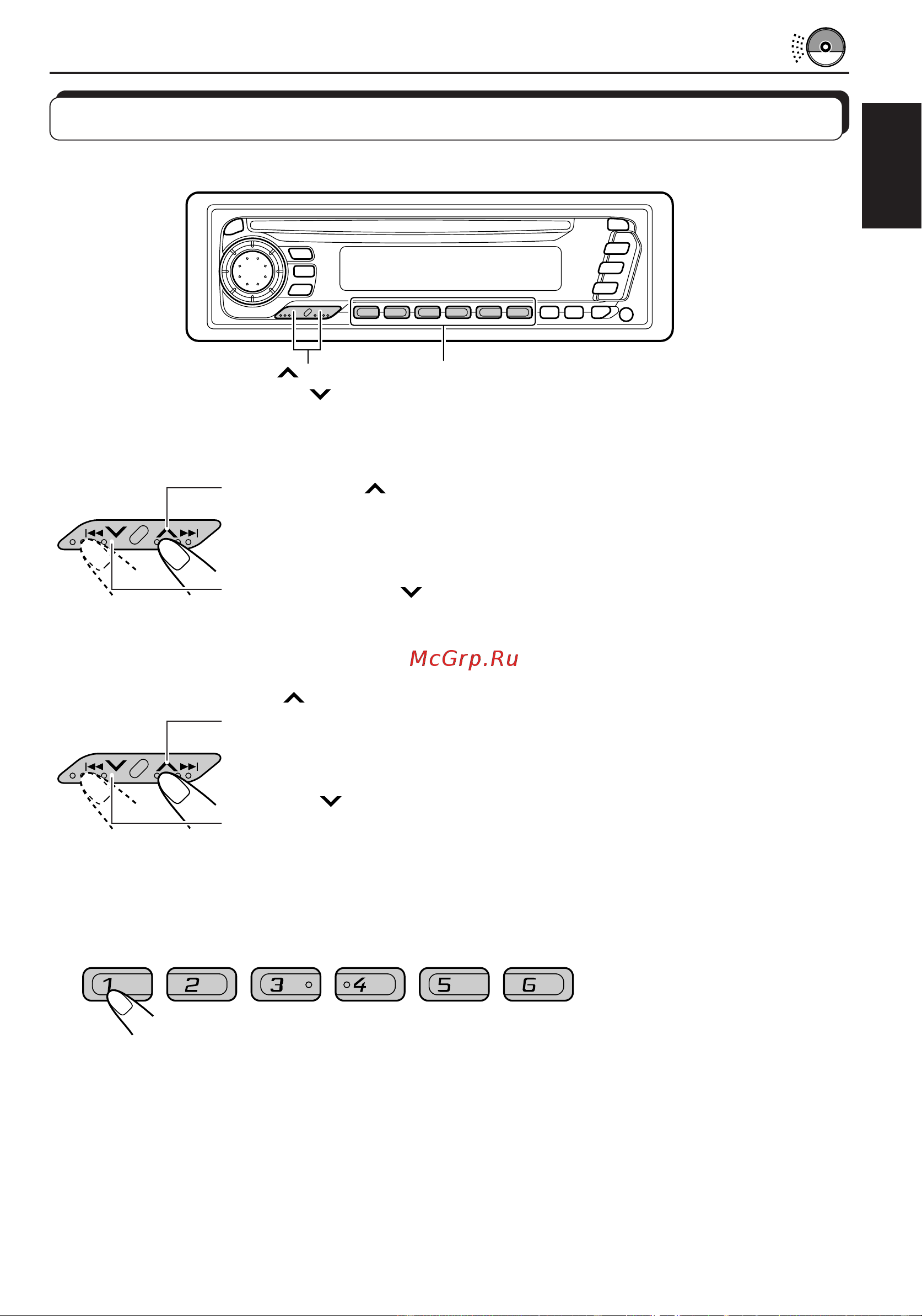 JVC KD-SX855R [19/38] Locating a track or a particular portion on a cd