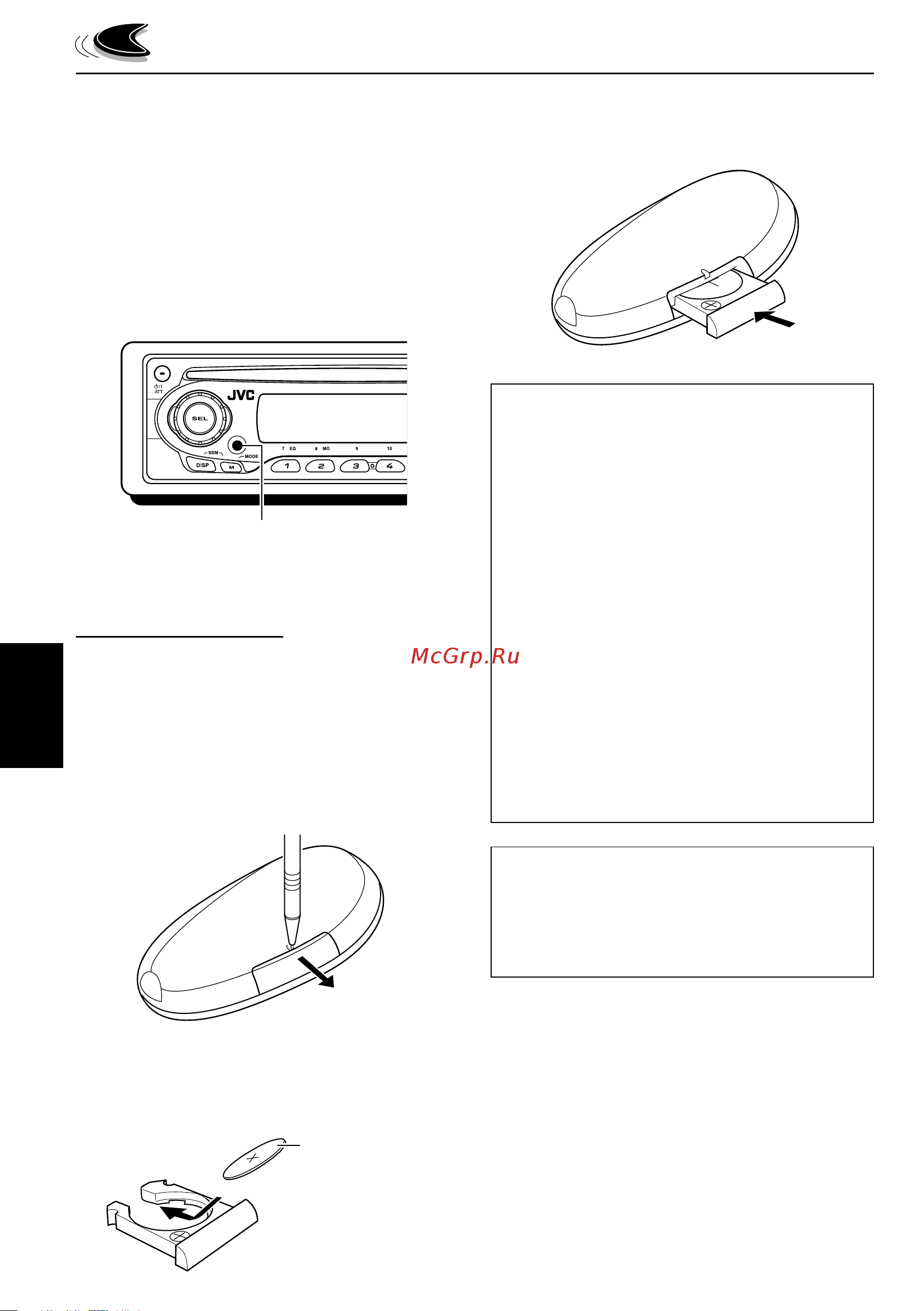 JVC KD-SX841R [36/162] Utilización del control remoto
