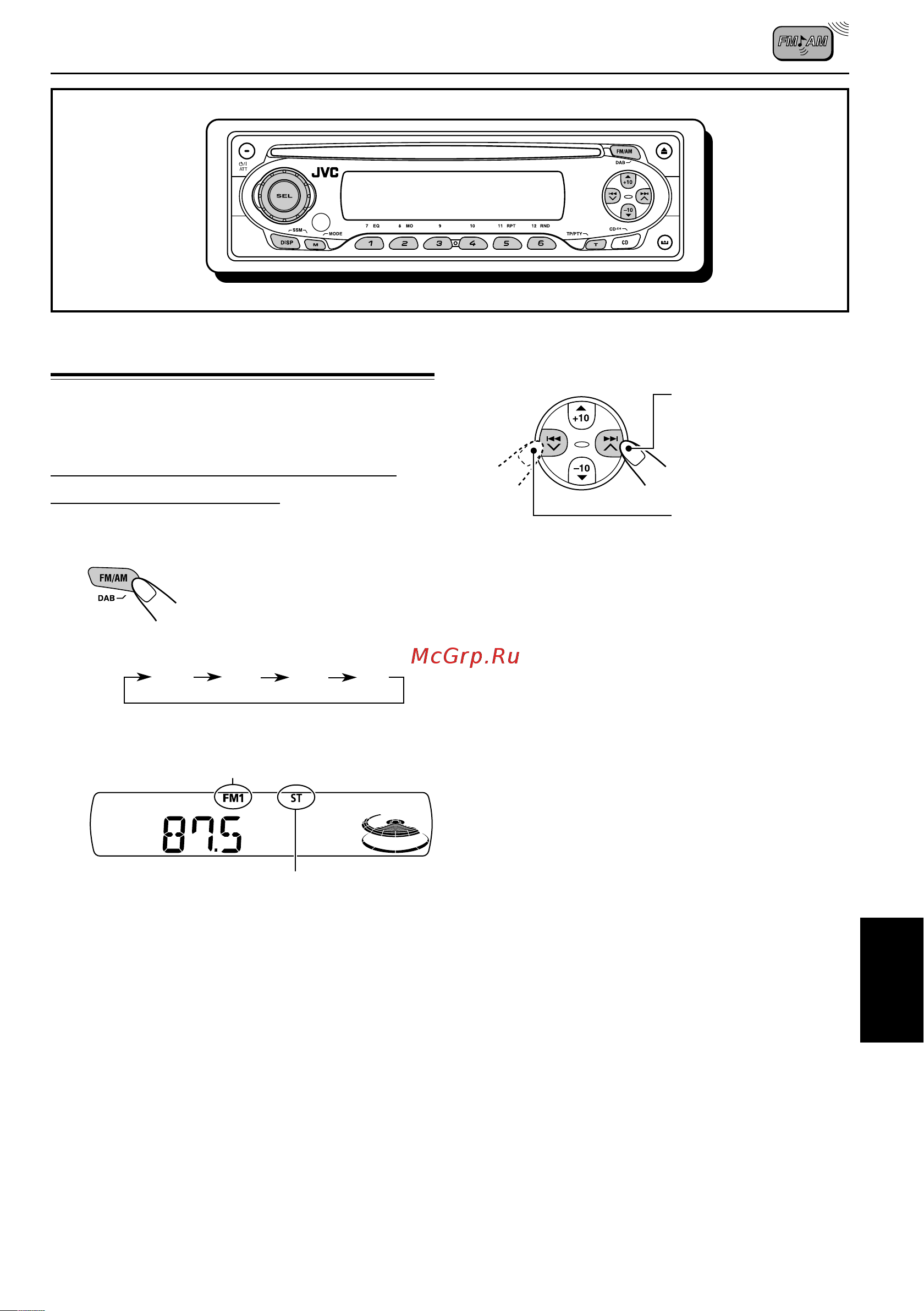 JVC KD-SX841R [87/162] Obs uga tunera