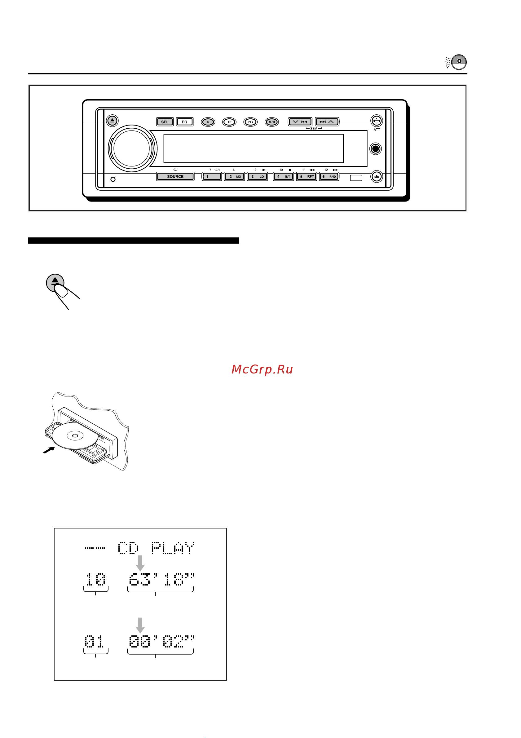 JVC KD-SH99R [17/52] Эксплуатация проигрывателя компакт дисков