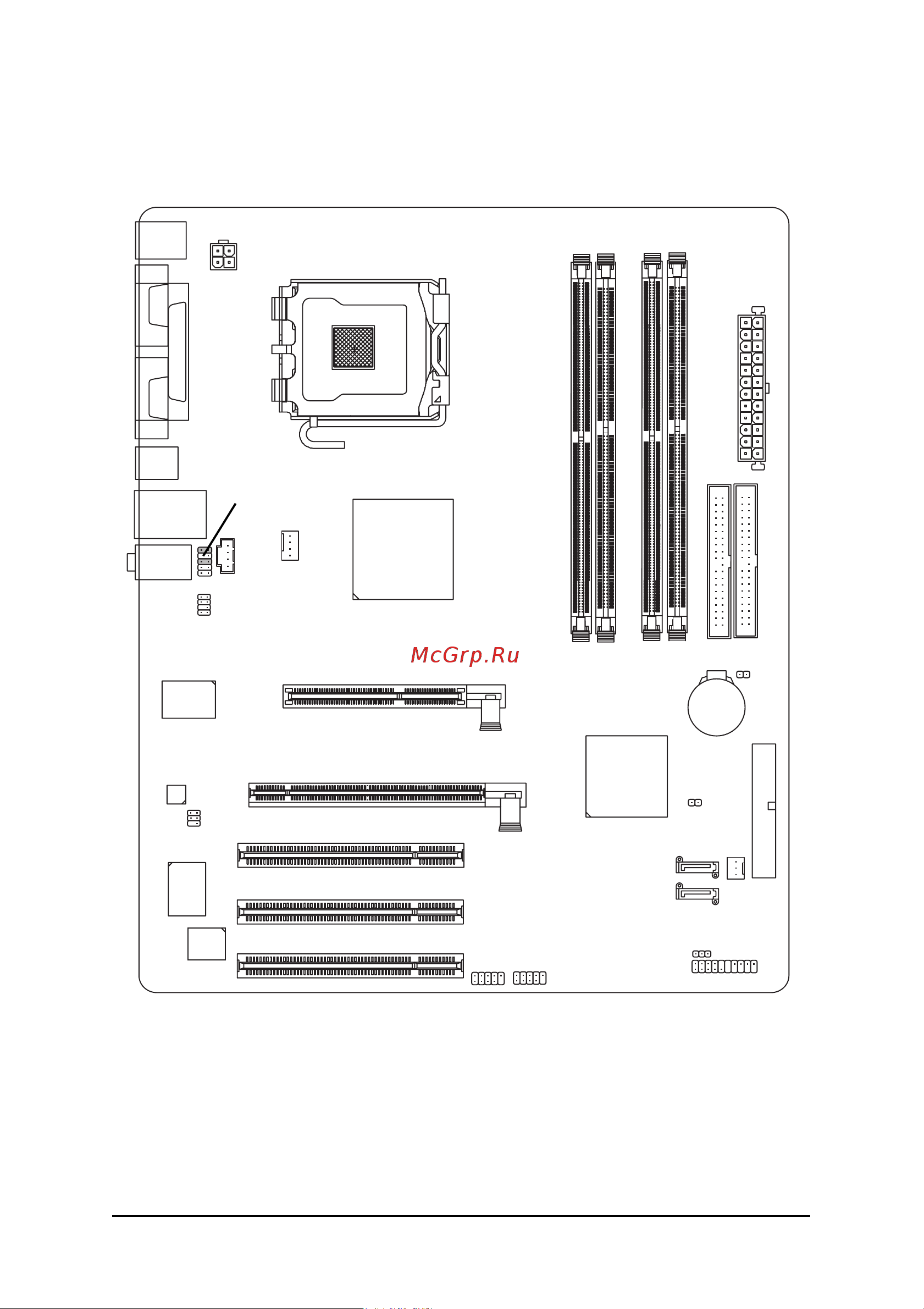 Gigabyte GA-8VT880P Combo   (rev. 1.x) [6/88] Ga 8vt880p combo motherboard layout