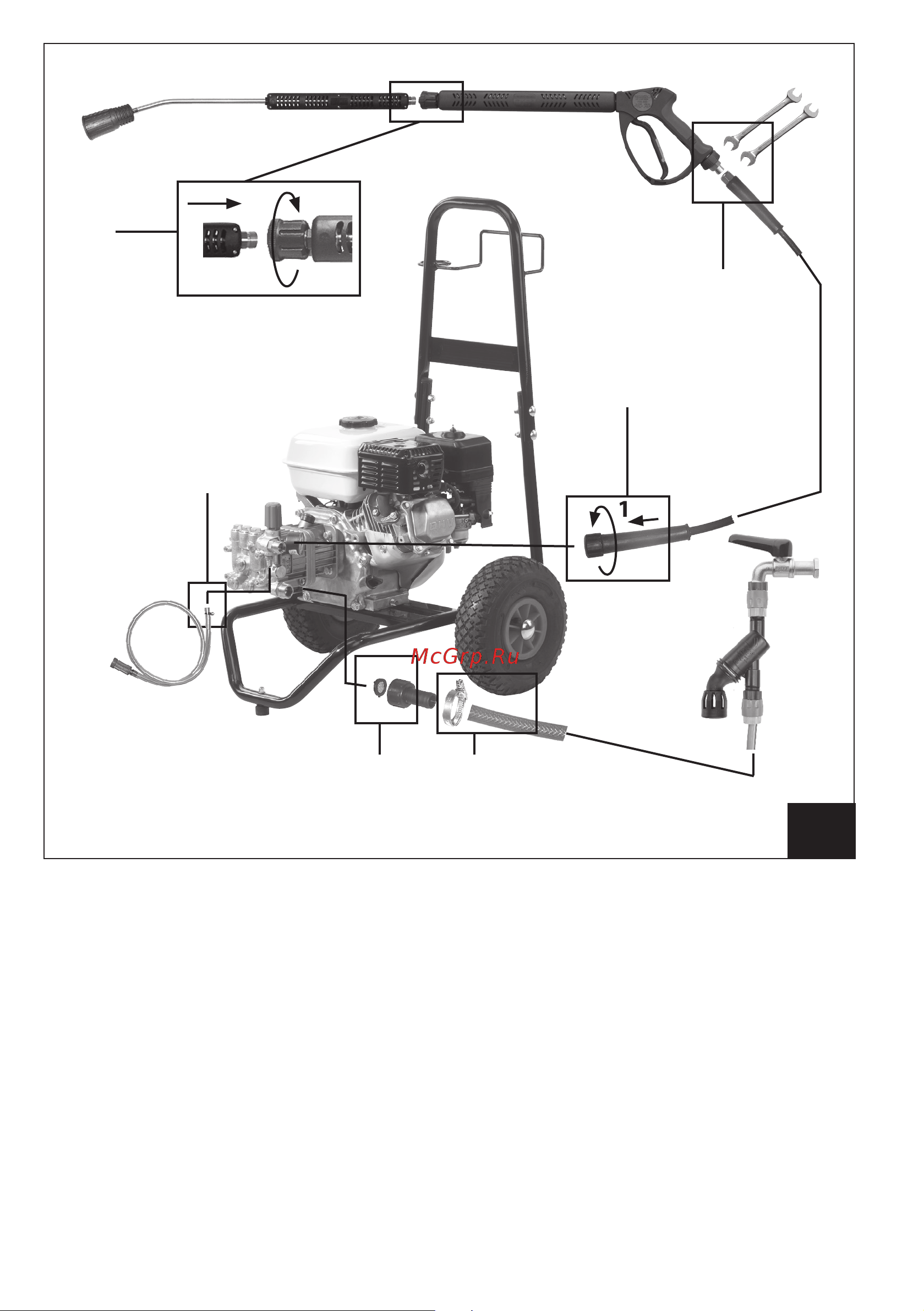 Comet FDX 2 13/180 - Loncin G200 F BWD-K Инструкция по эксплуатации онлайн [11/216] 607693