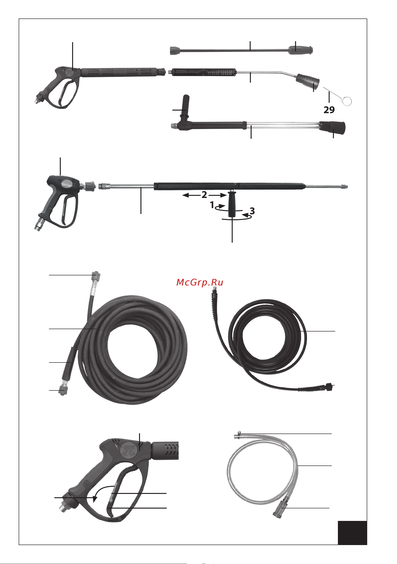 Comet FDX Blade XL 13.15 15/310 G Loncin G390F EWD-K Инструкция по эксплуатации онлайн [9/216] 607742