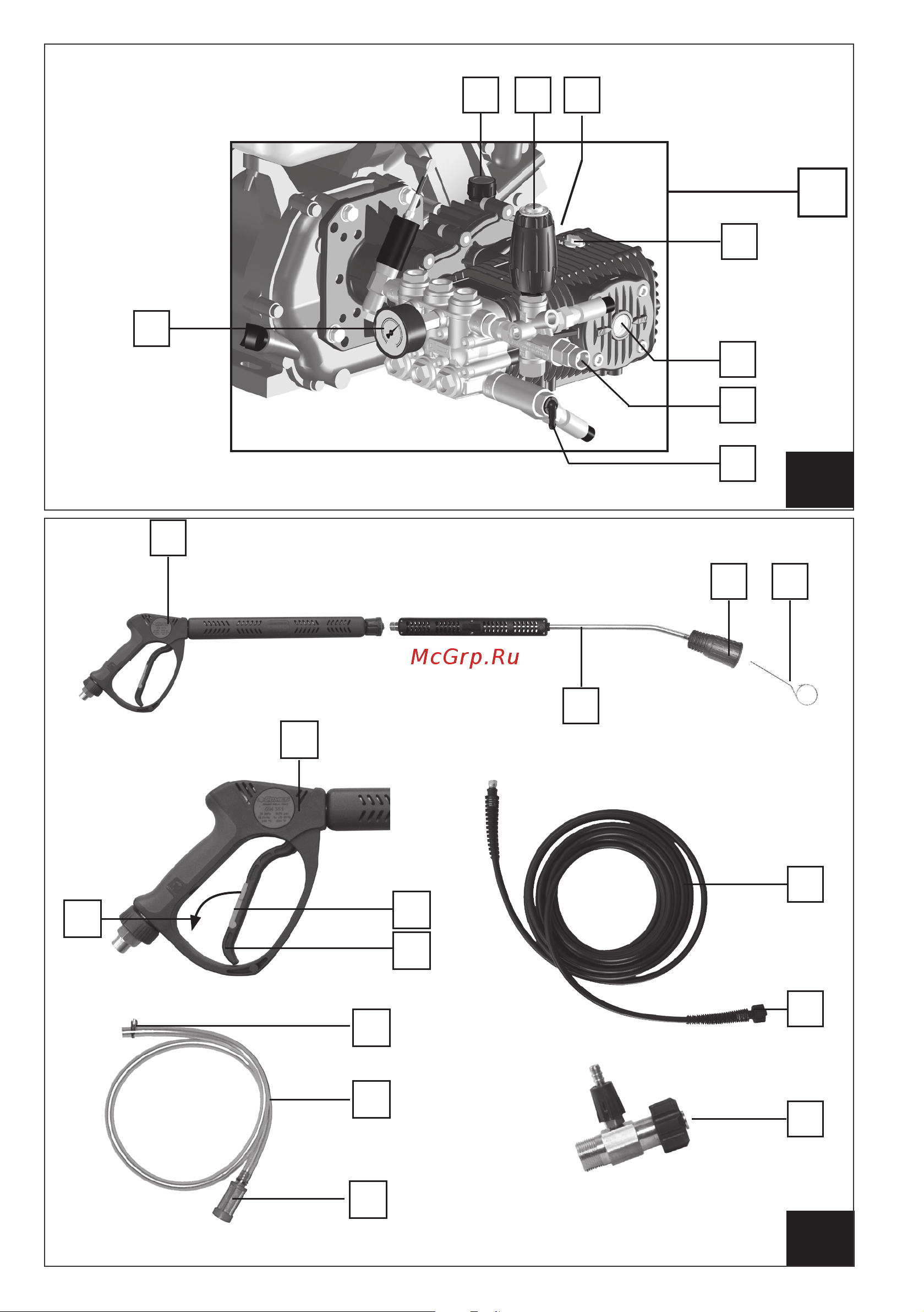 Comet FDX Blade XL PRO 13.15 15/280 G Honda GX390 FW2 Инструкция по эксплуатации онлайн [7/180] 607751