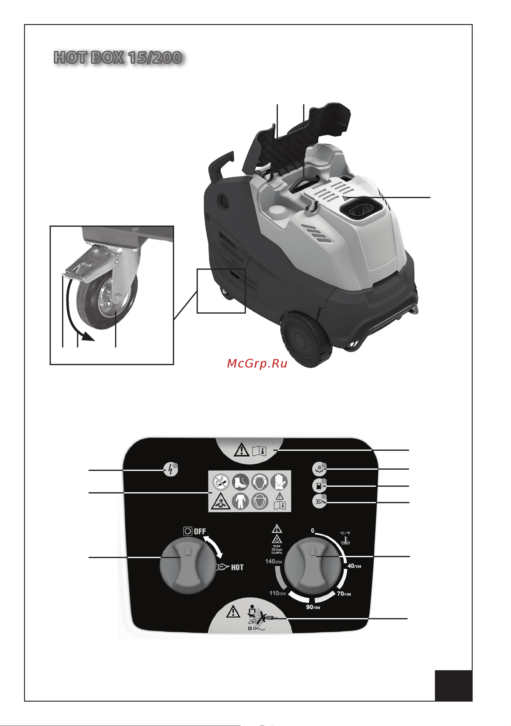 Comet HB 200 HOTBOX 15/200 230В 50Гц [3/76] Hot box 15 200