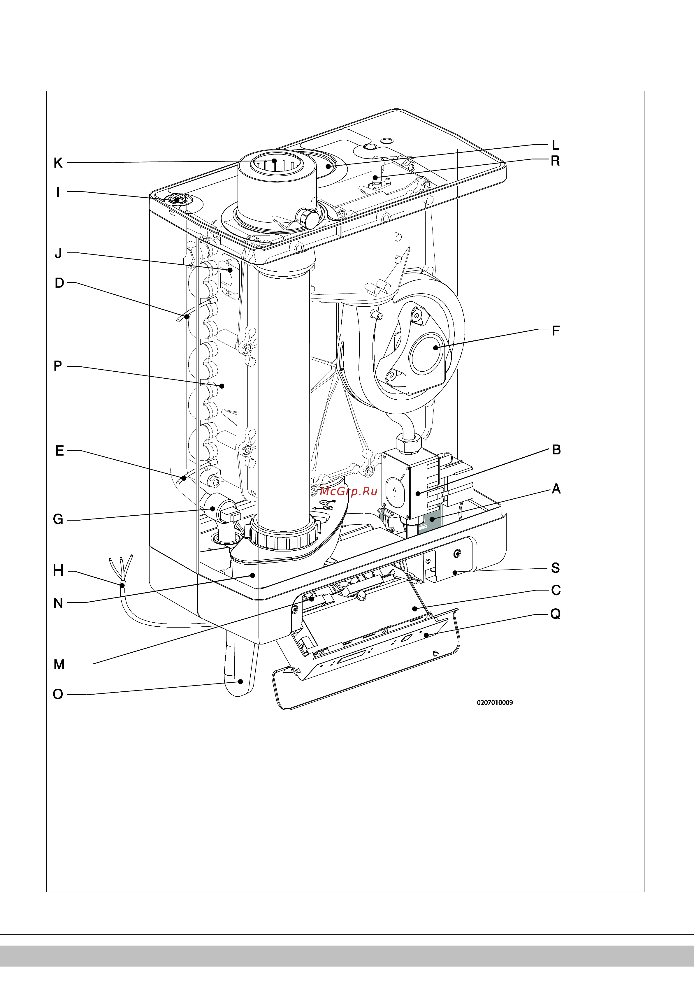 Daikin EHOB18AAV1H [162/316] Hoofdcomponenten