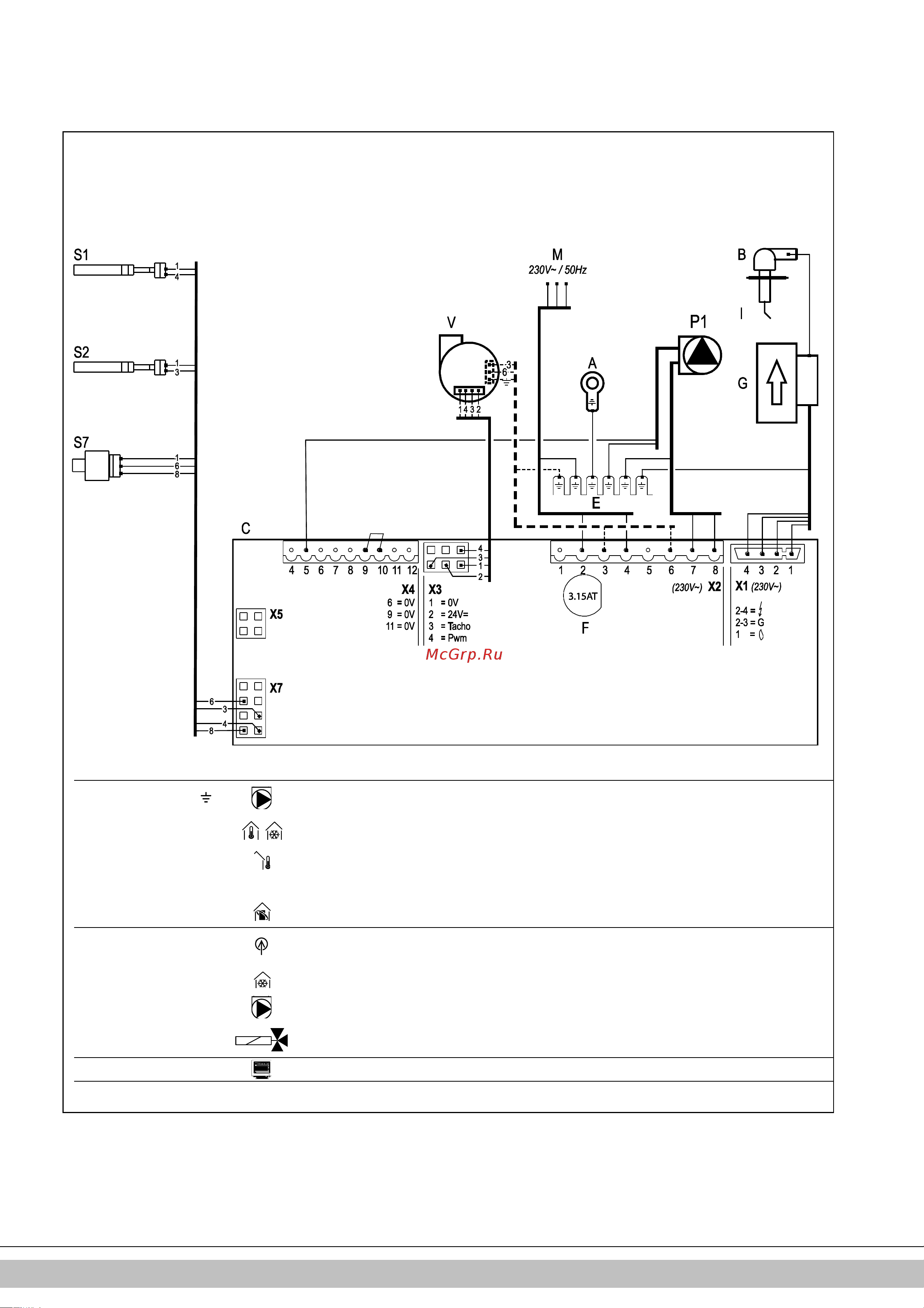 Daikin EHOB18AAV1H [51/316] Electrical diagram