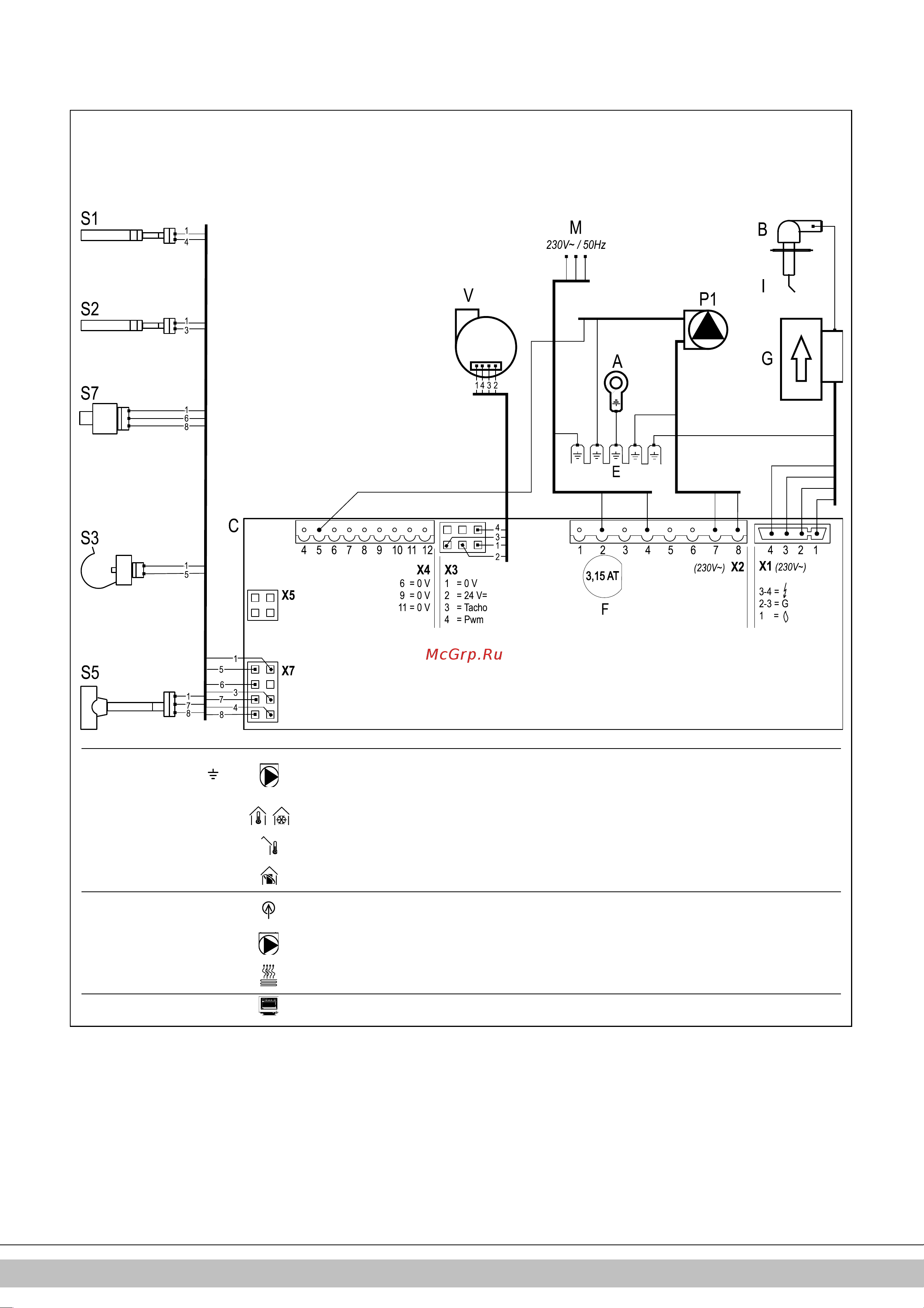 Daikin EKOMB28AAV1H [54/432] Electrical diagram ekomb22aav1h ekomb28aav1h ekomb33aav1h