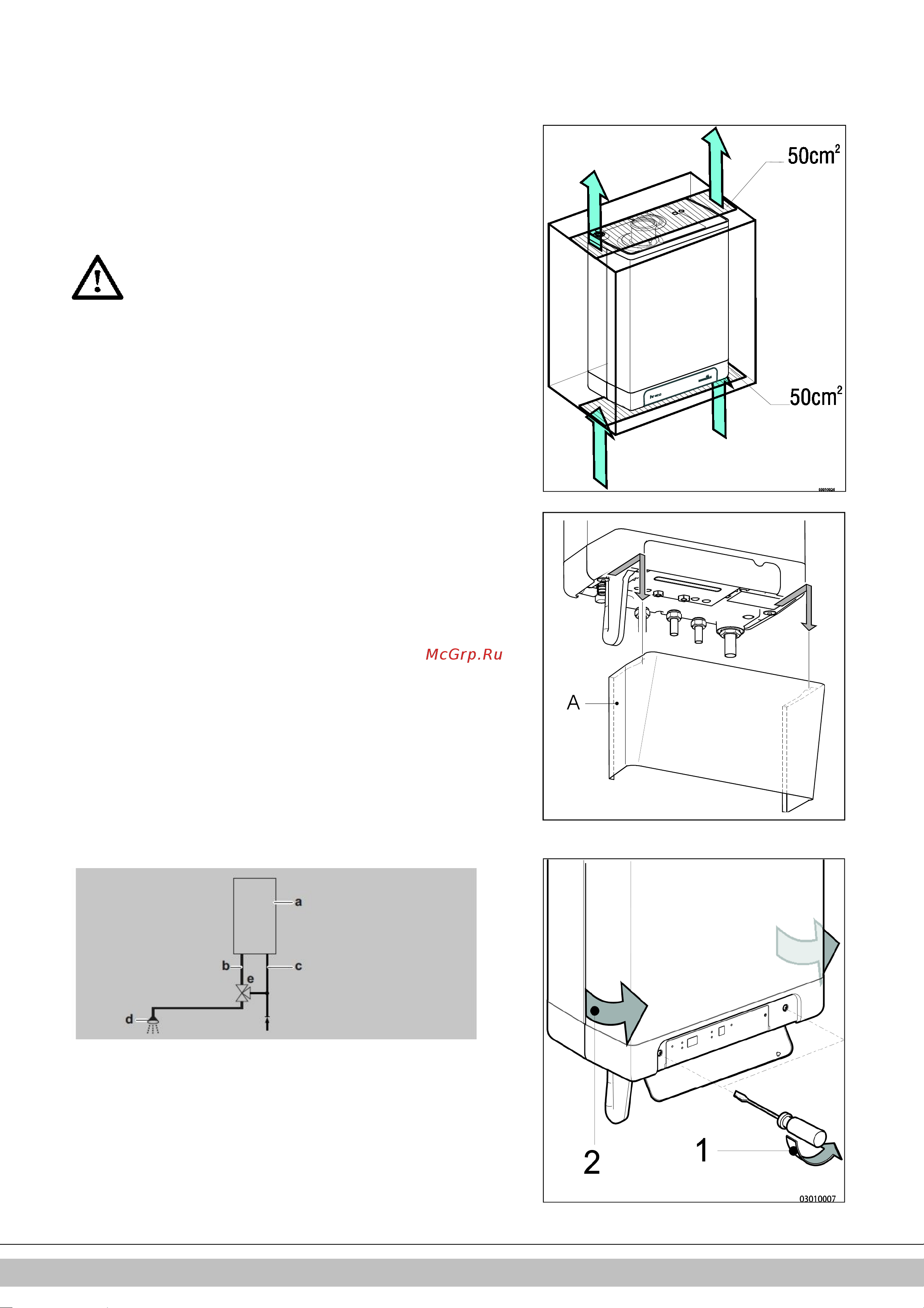 Daikin EKOMBG28ABV1 [11/424] Installation space