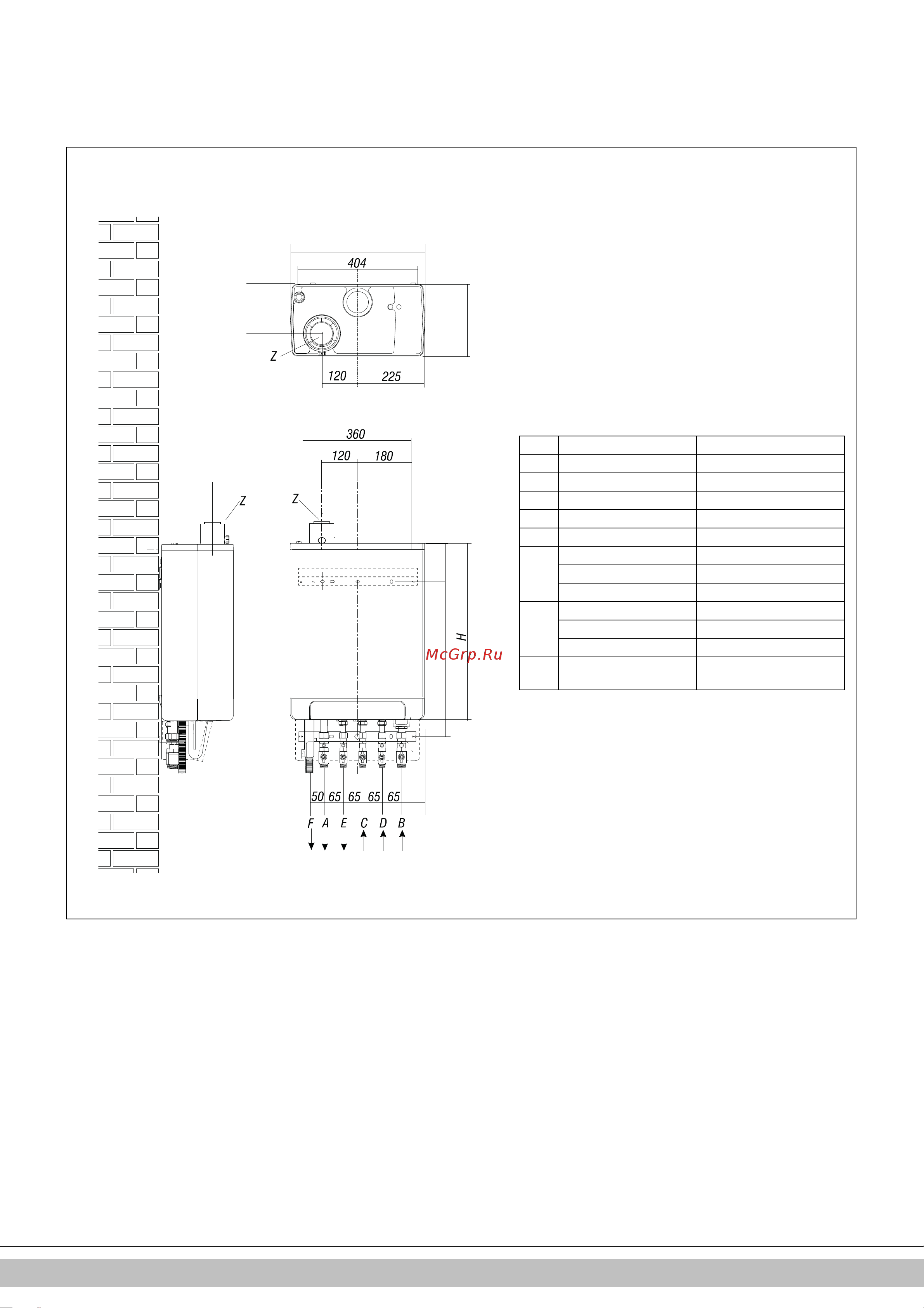 Daikin EKOMBG28ABV1 [275/424] Montaż