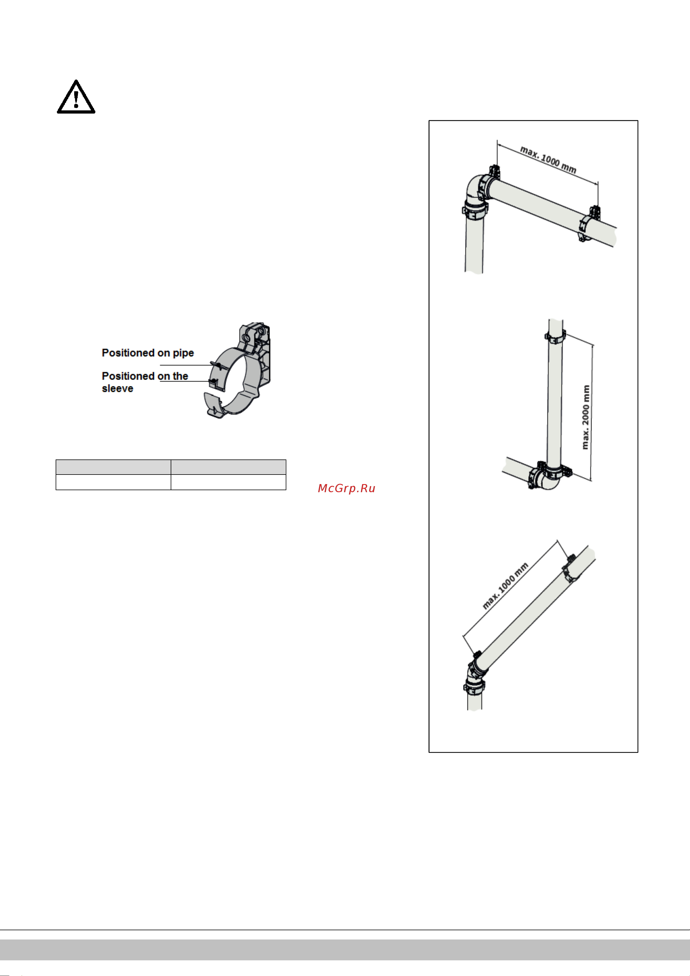 Daikin EKOMBG28ABV1 [28/424] Securing the flue system