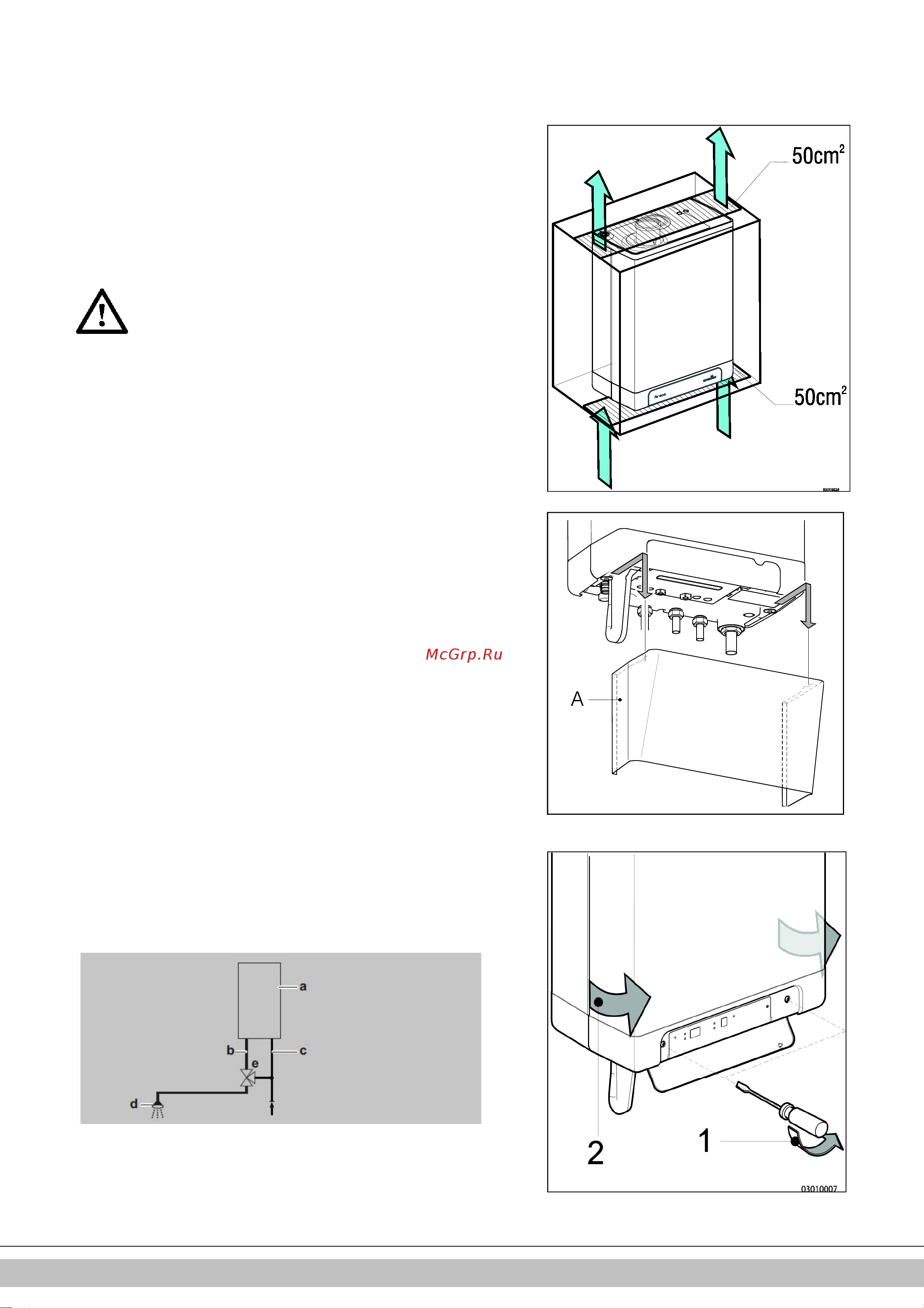 Daikin EKOMBG28ABV1 [329/424] Espaço de instalação