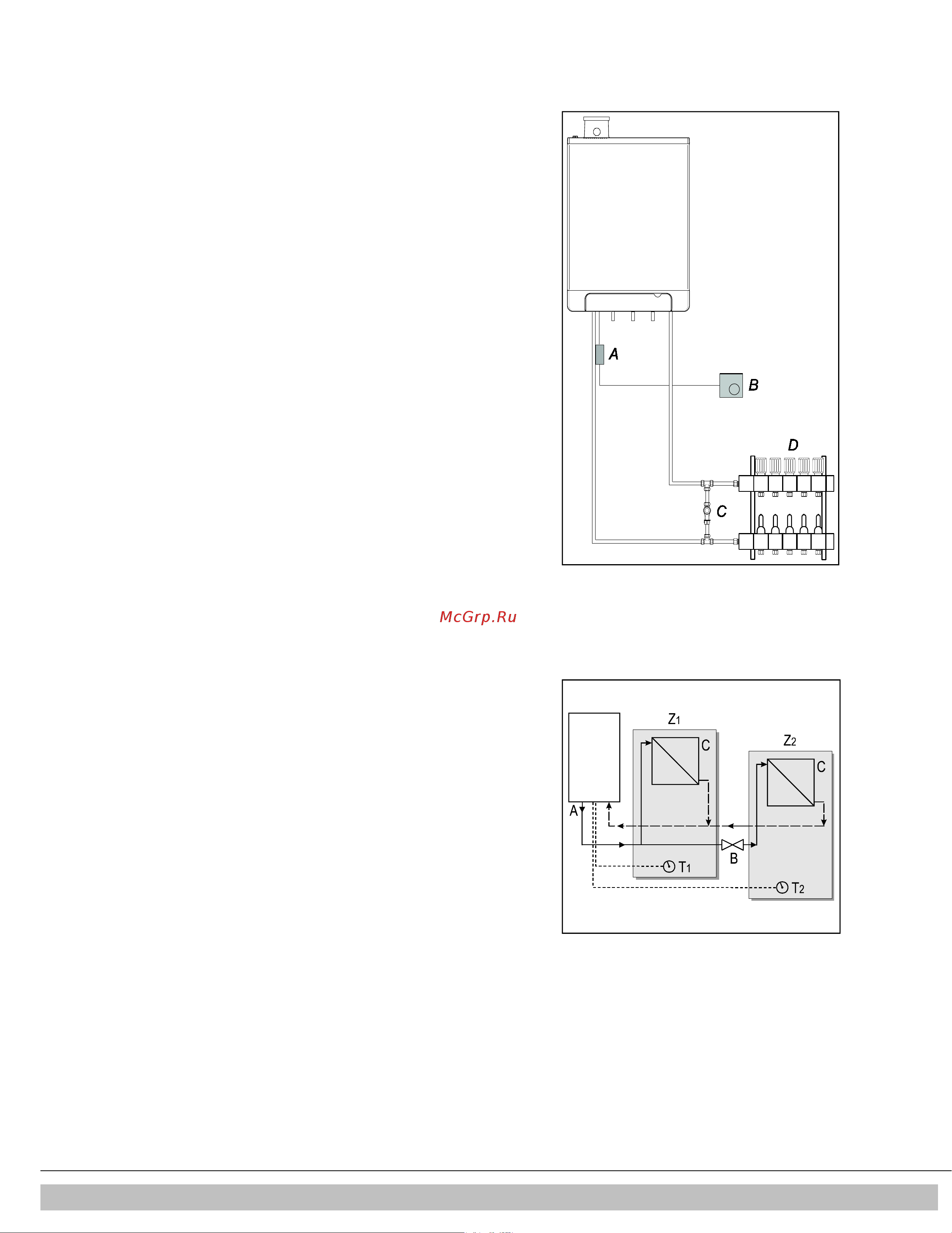 Daikin EKOMBG22AAV1 [16/56] Dividing ch installation in groups in case of additional heat sources