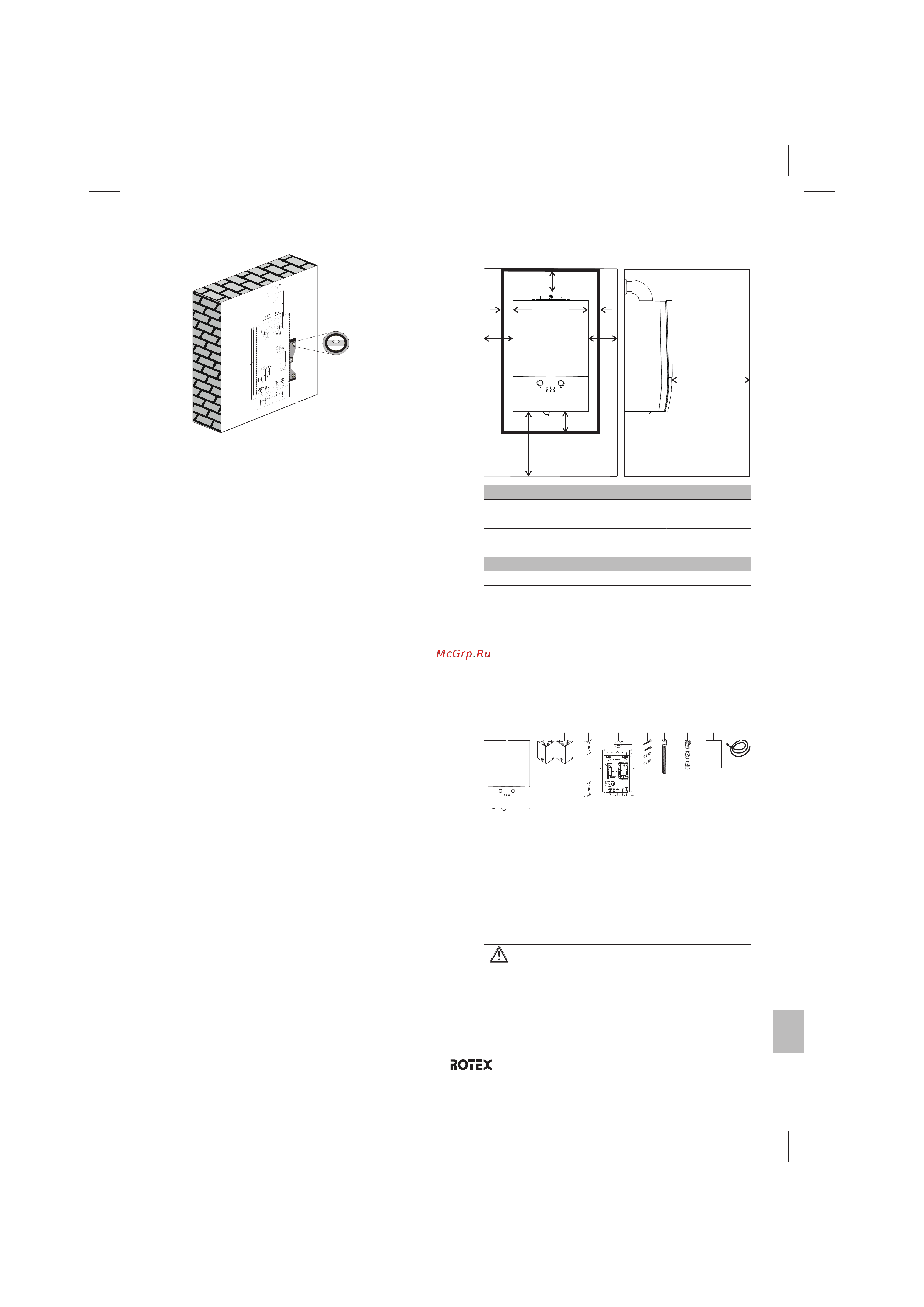 Daikin R2TND012A4AA [9/28] Minimum installation clearances