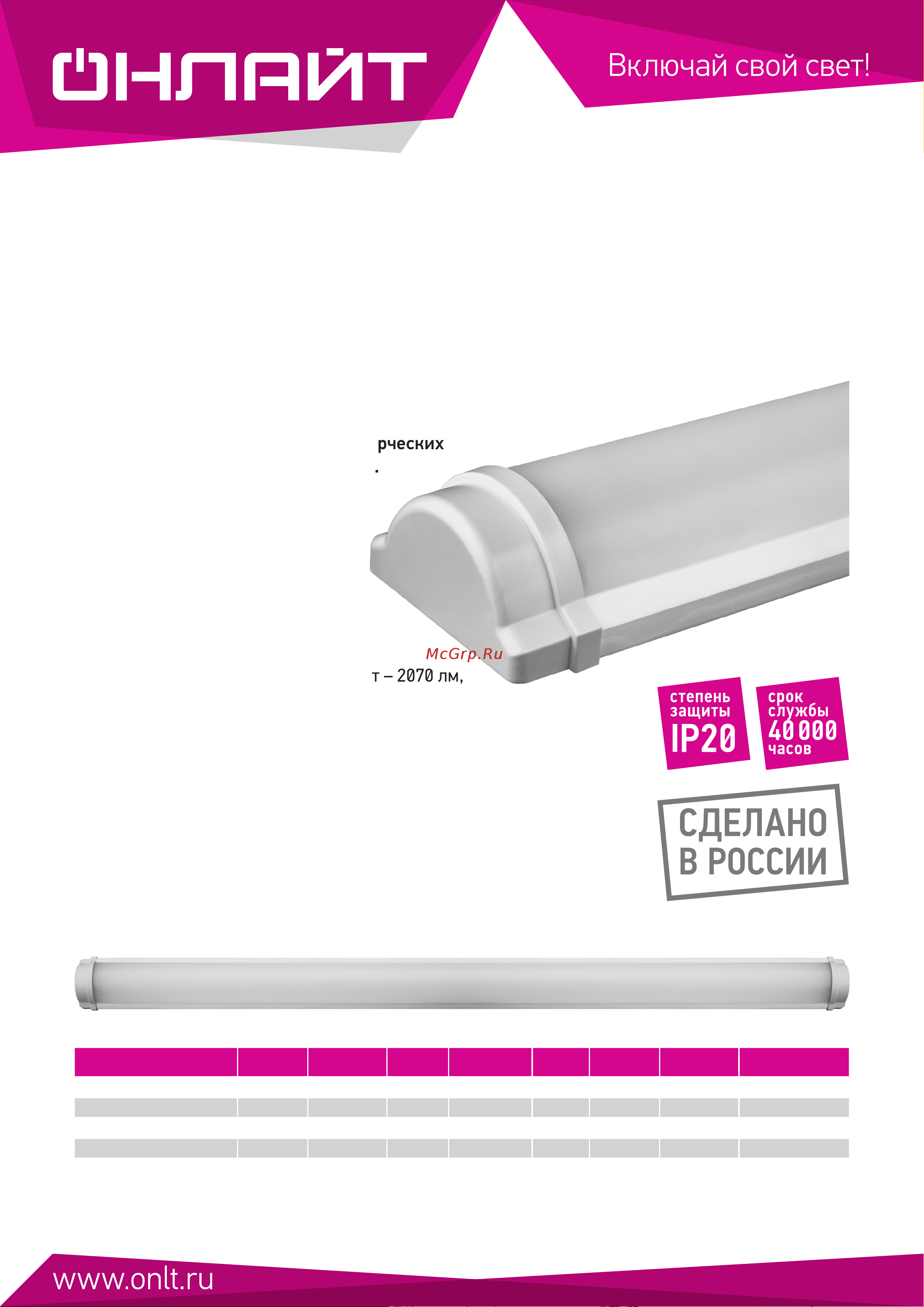 Онлайт ODPO-02-16-4K-IP20-LED Презентация онлайн