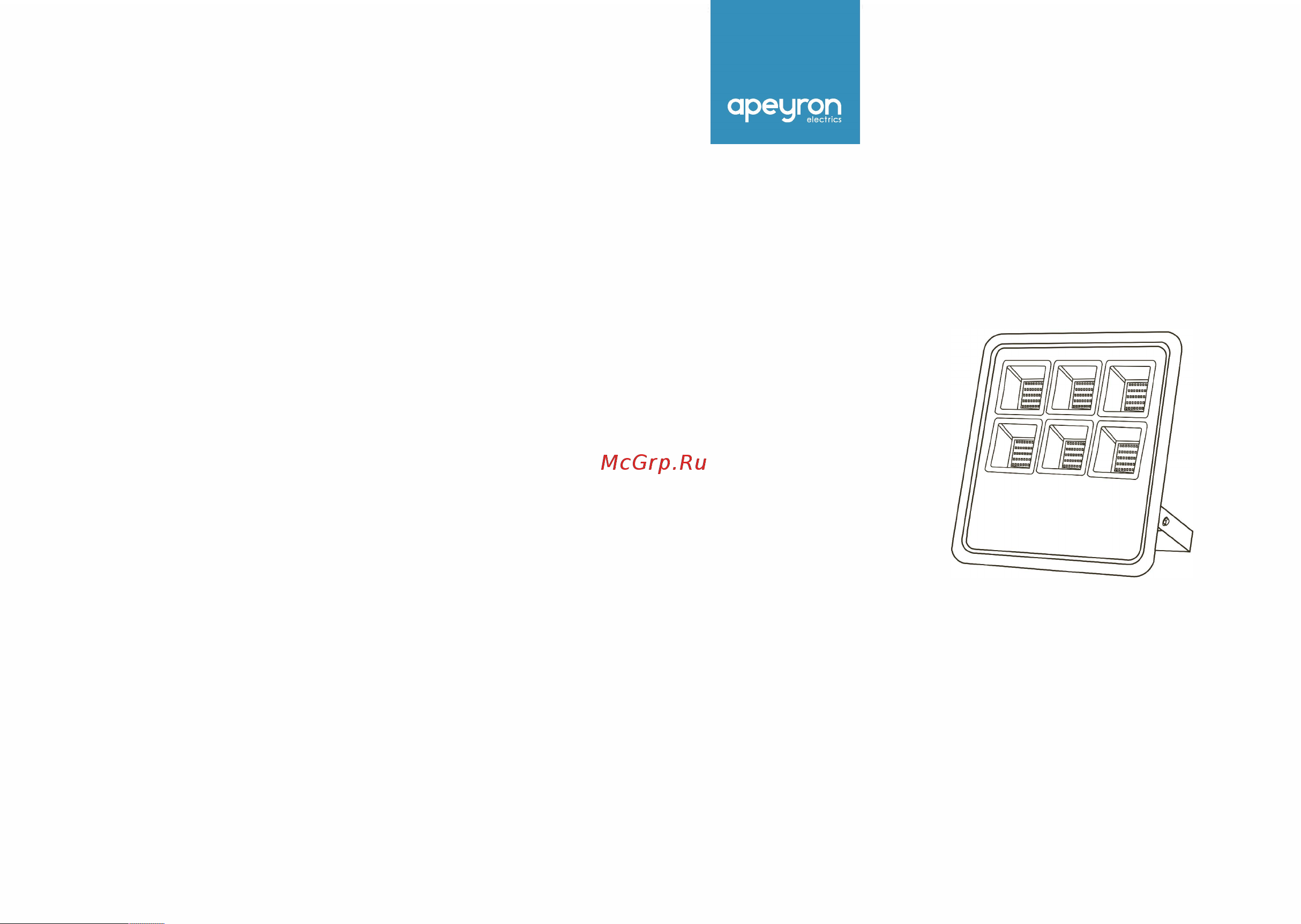 Apeyron Electrics 05-33 Инструкция по установке и эксплуатации онлайн