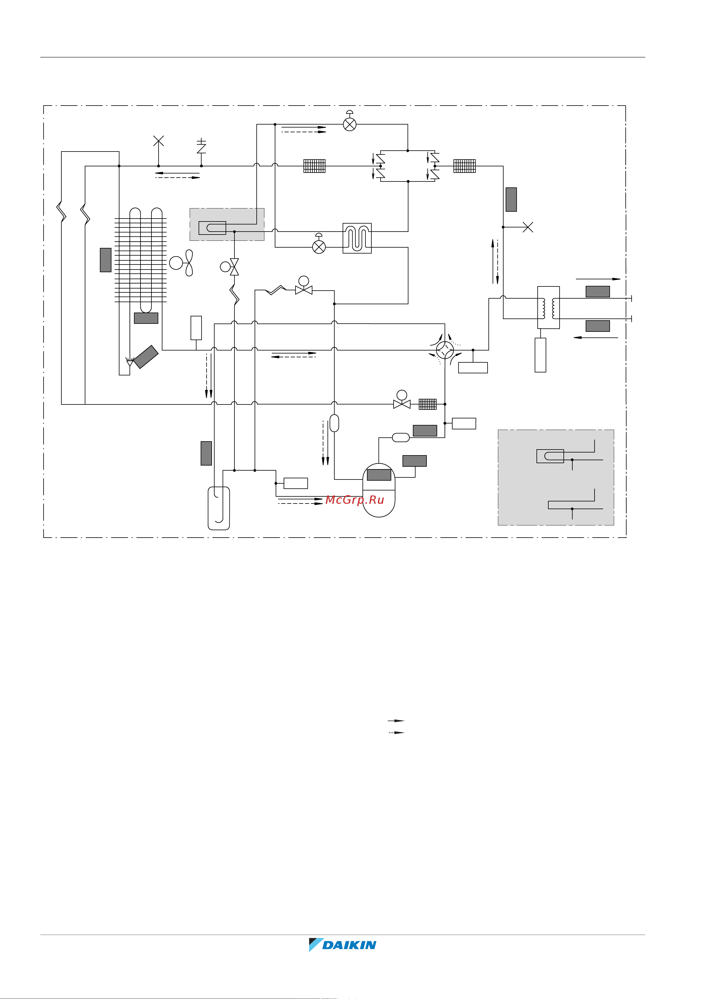 Daikin EPRA16DAW1 [268/300] Схема трубопроводов наружный блок