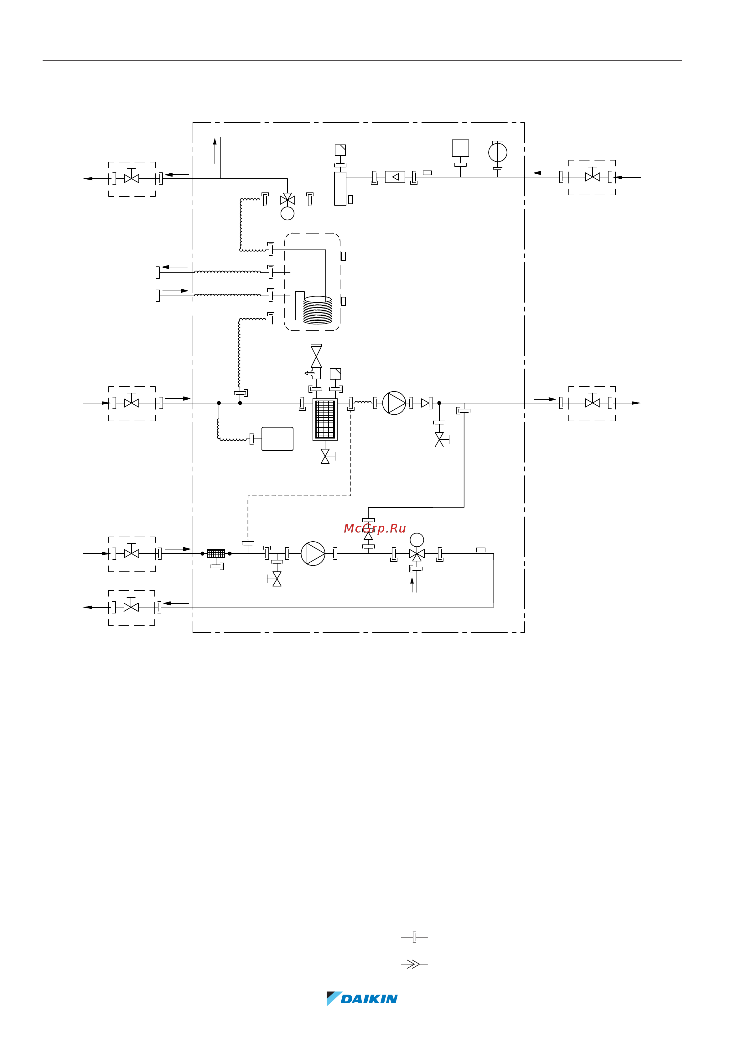 Daikin EPRA16DAW1 [270/300] Схема трубопроводов внутренний блок