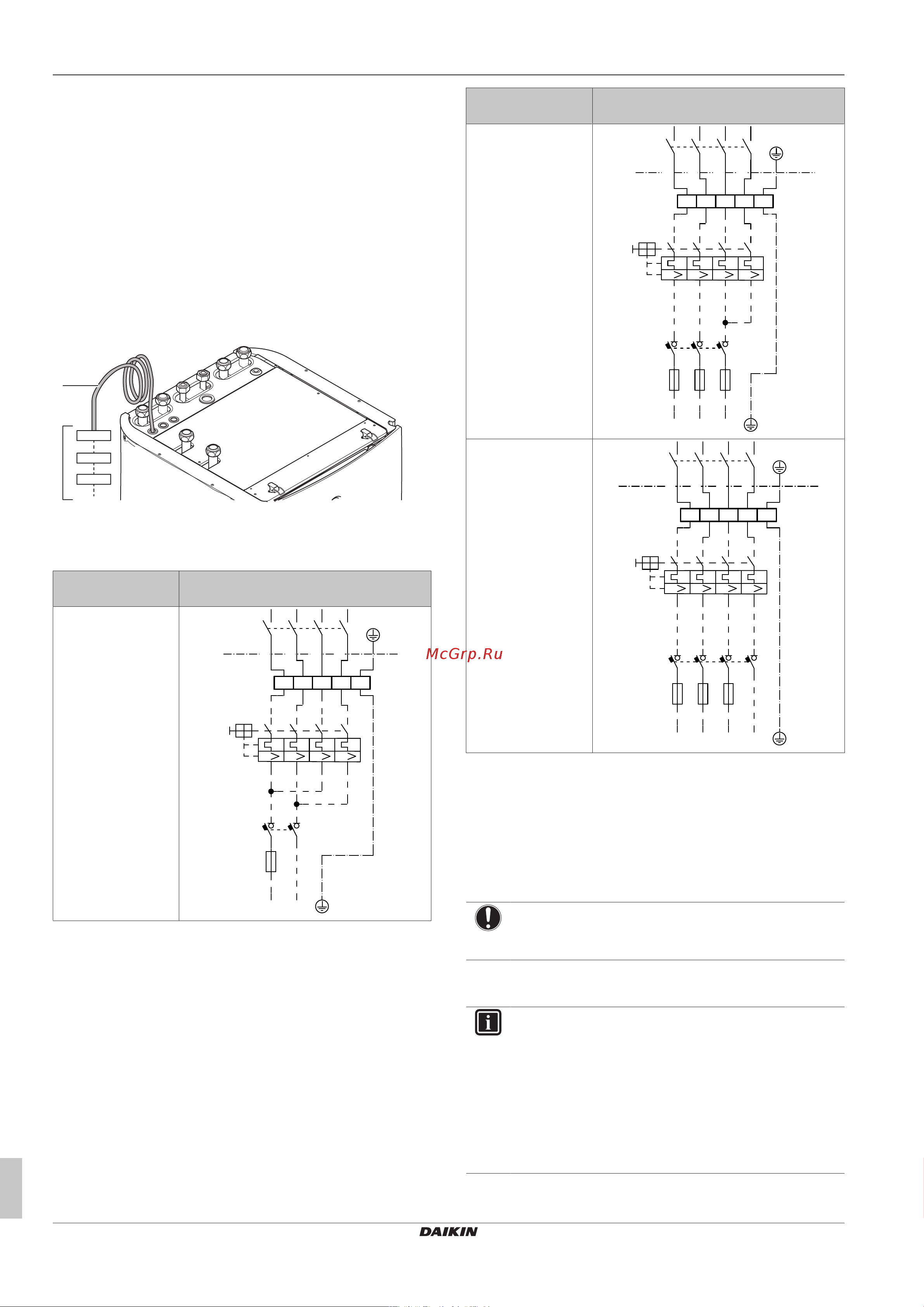 Daikin ETVZ16S23EA6V [16/44] Подключение электропитания