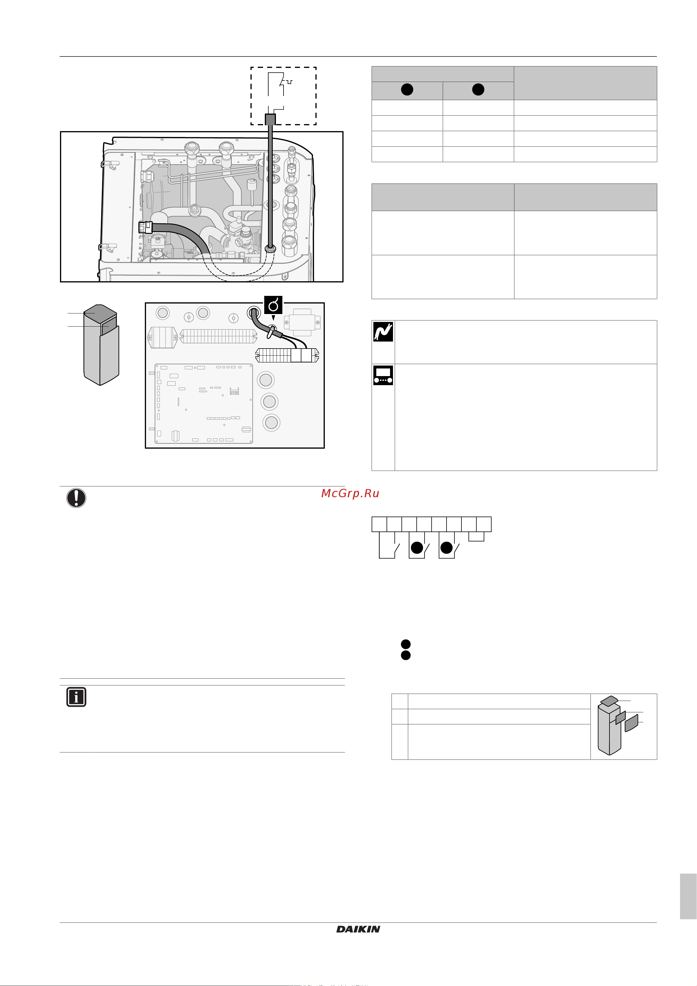 Daikin ETVZ16S23EA9W [21/44] Подключение электрооборудования
