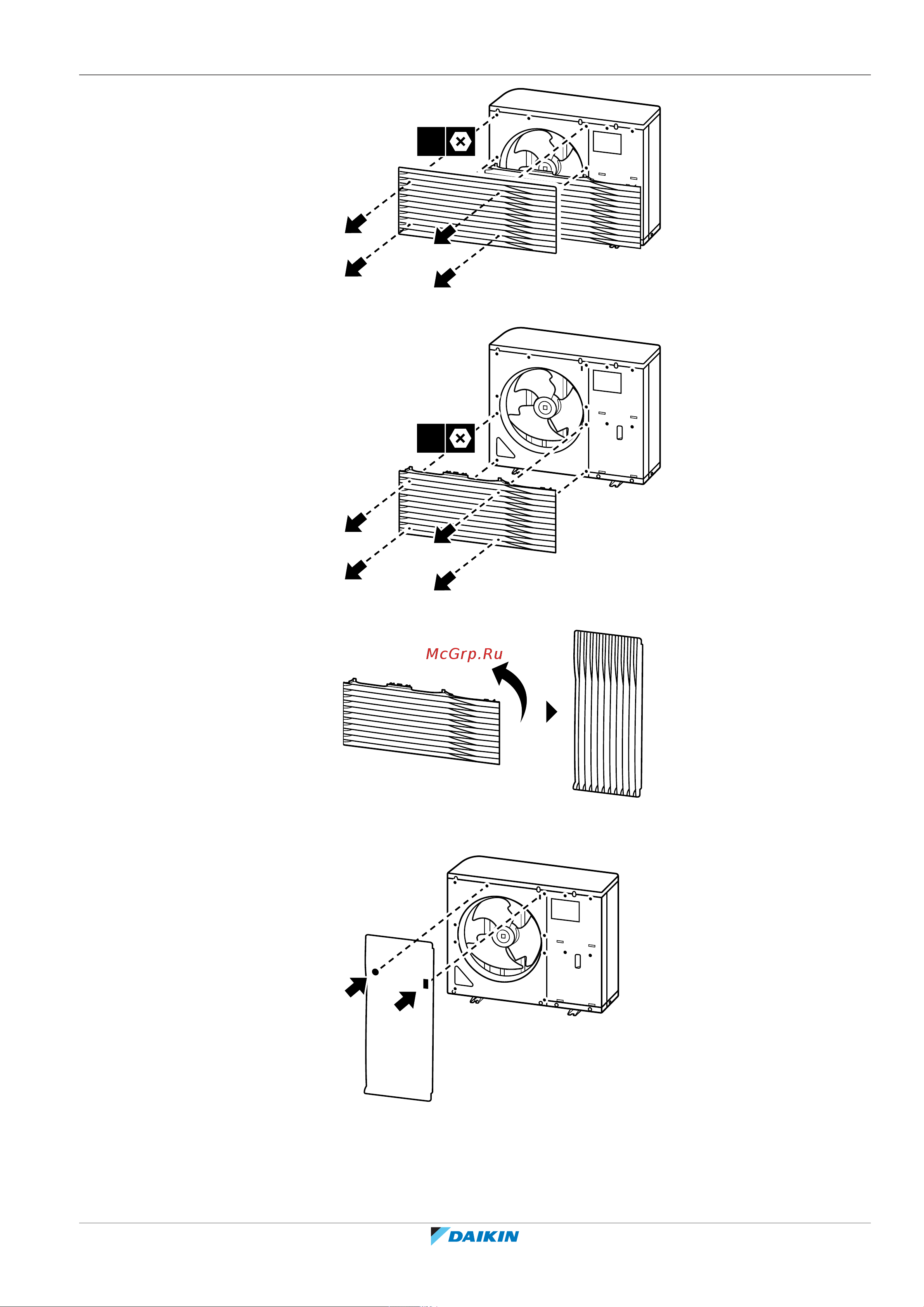 Daikin ETBX16EF9W [85/324] Монтаж агрегата