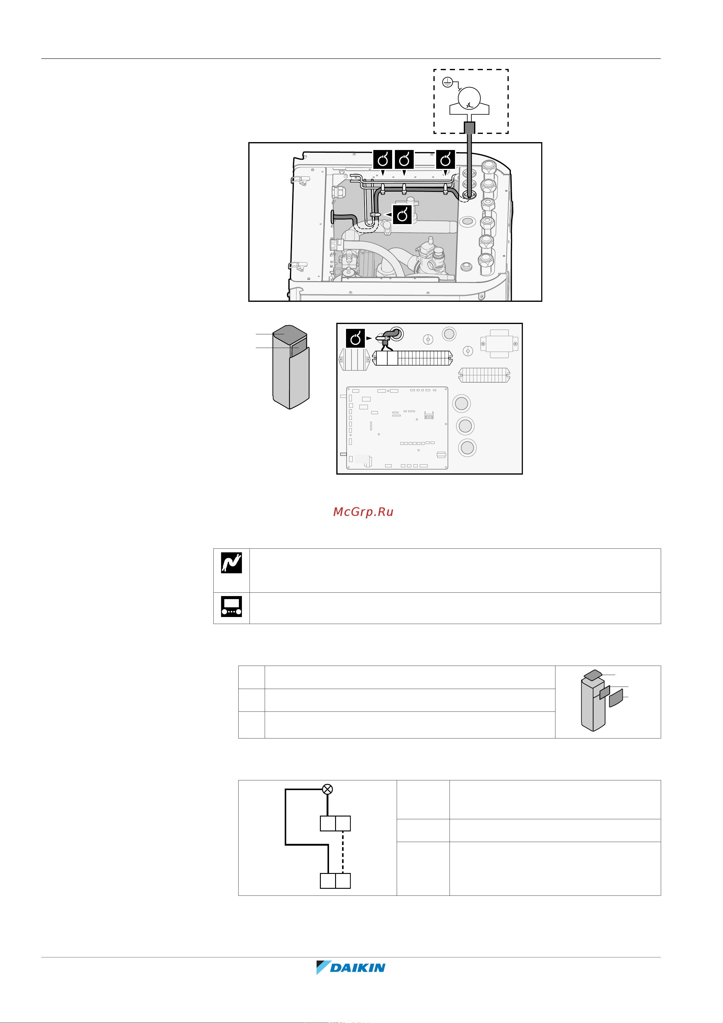 Daikin ETVH16S18EA9W [126/316] Подключение электрооборудования