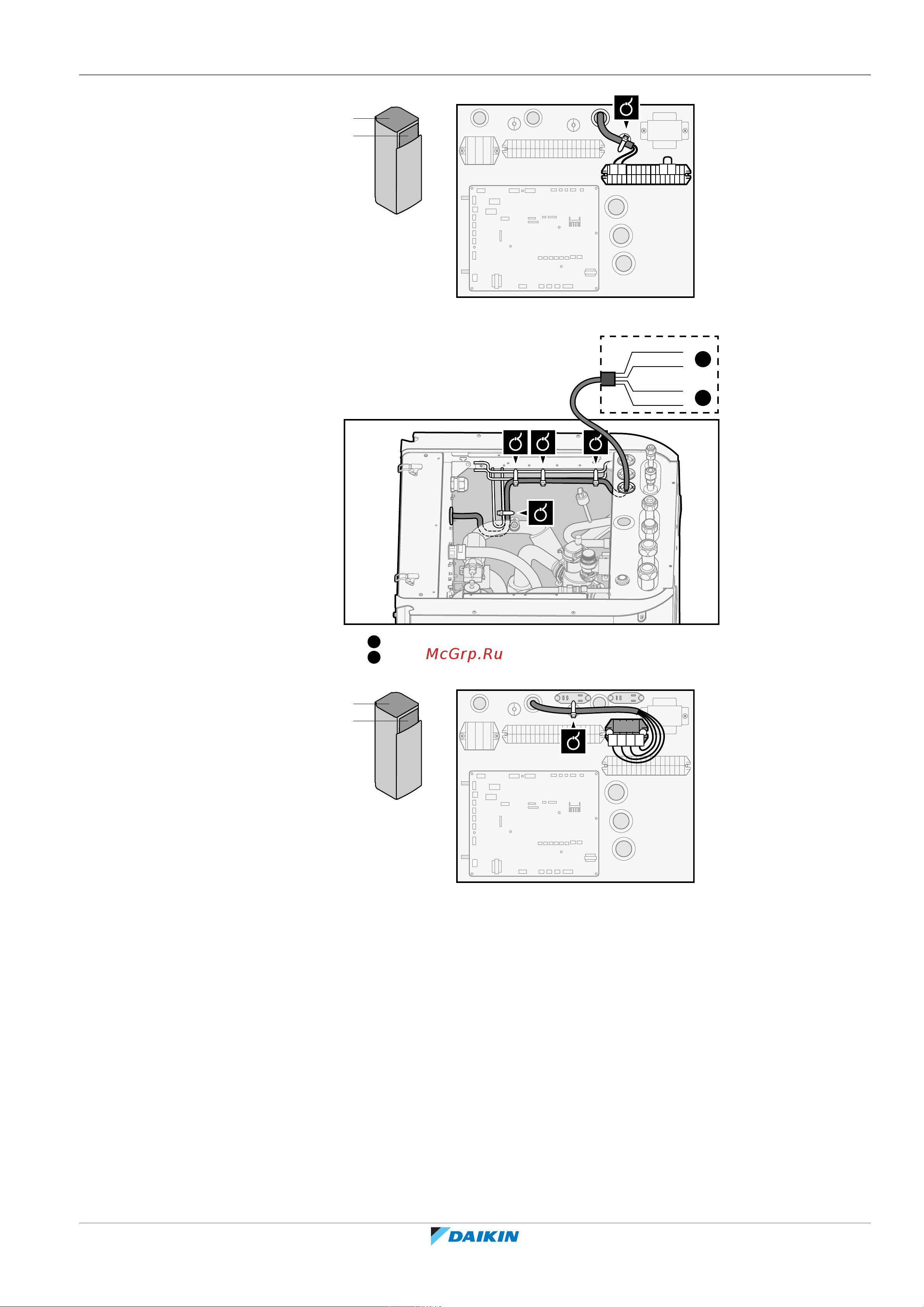 Daikin ETVH16S18EA9W [135/316] Подключение электрооборудования