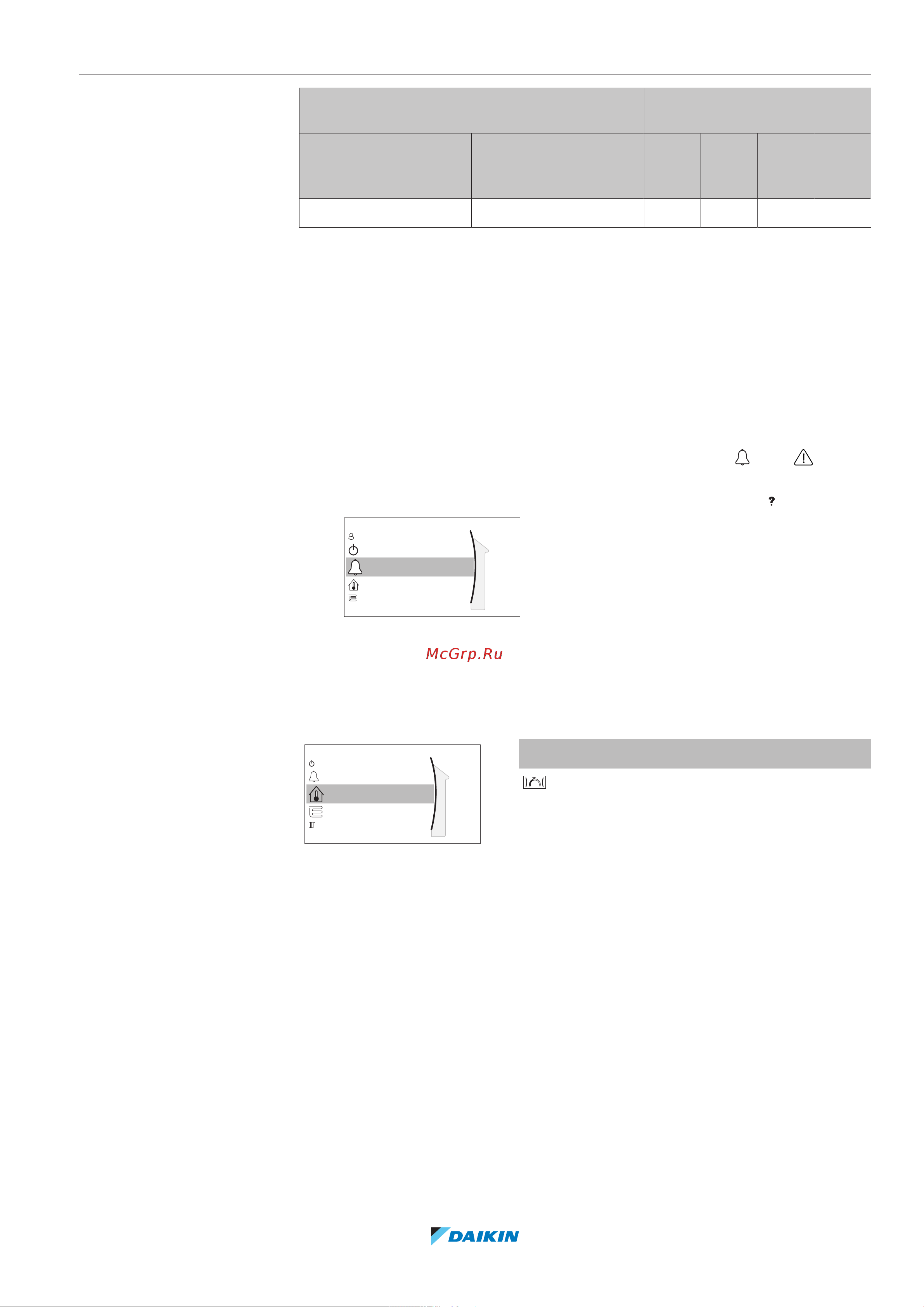 Daikin ETVH16S18EA9W [159/316] Меню настроек