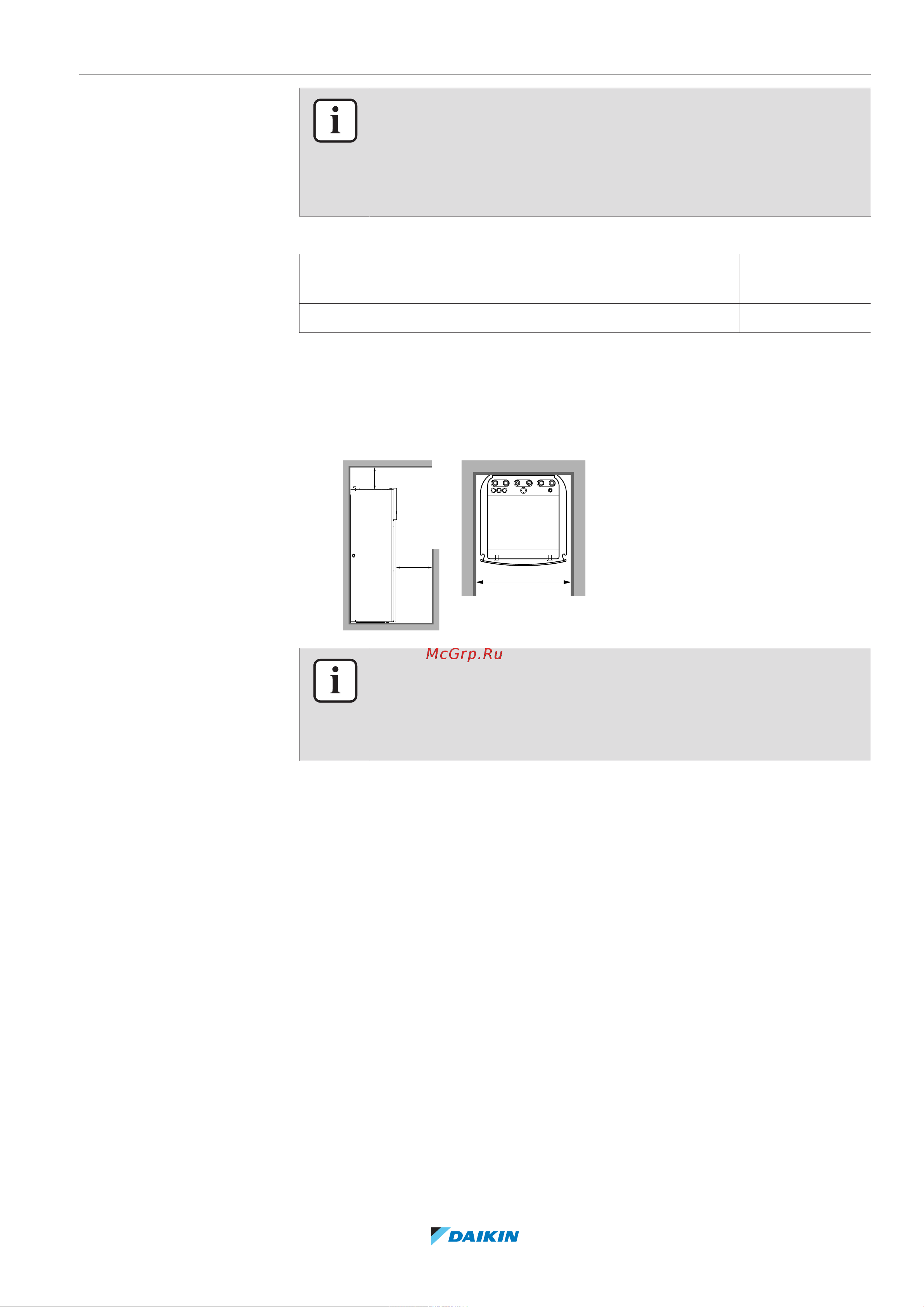 Daikin ETVH16S18EA9W [71/316] Монтаж агрегата