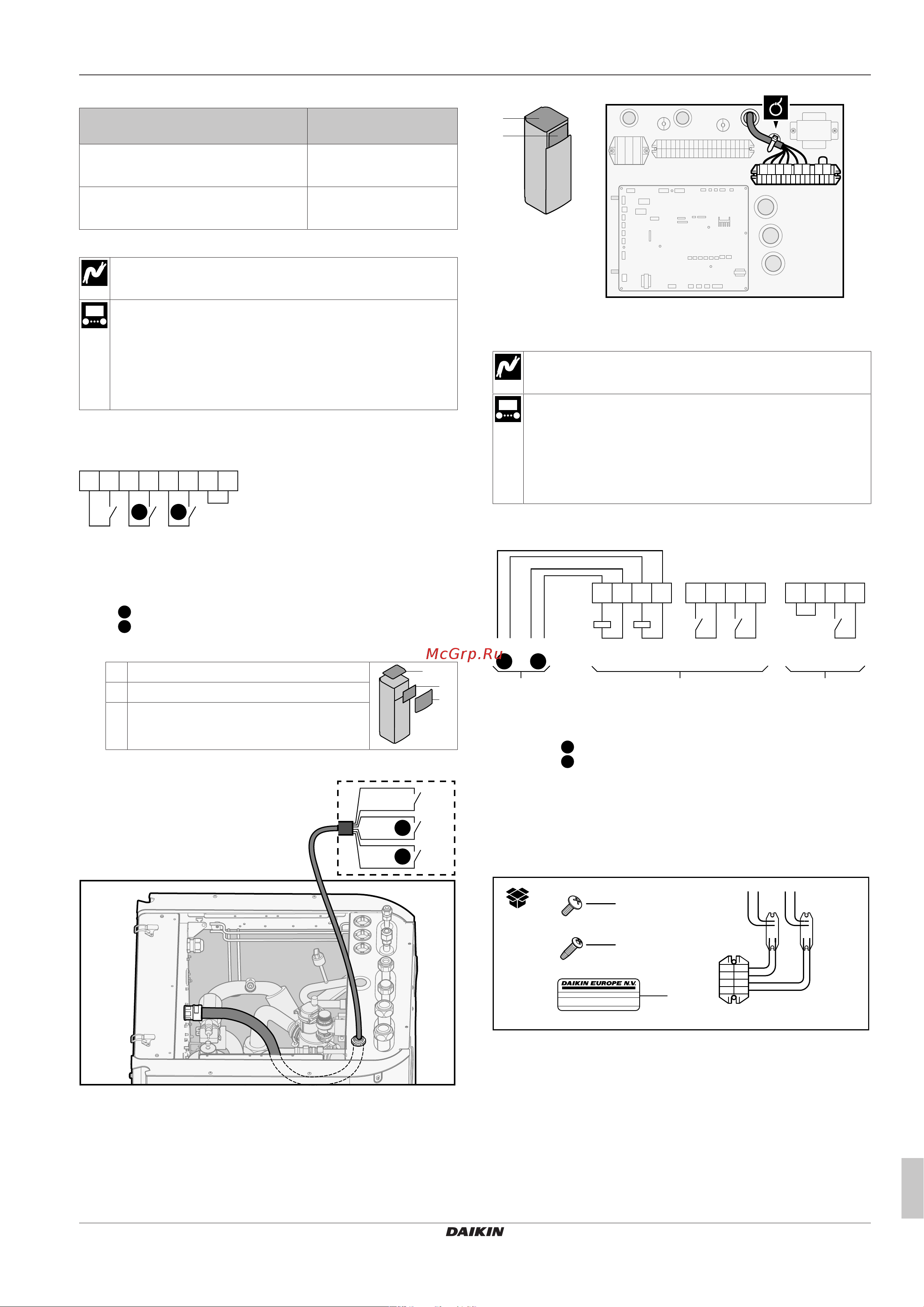 Daikin ETVH16SU23EA6V [21/44] Electrical installation