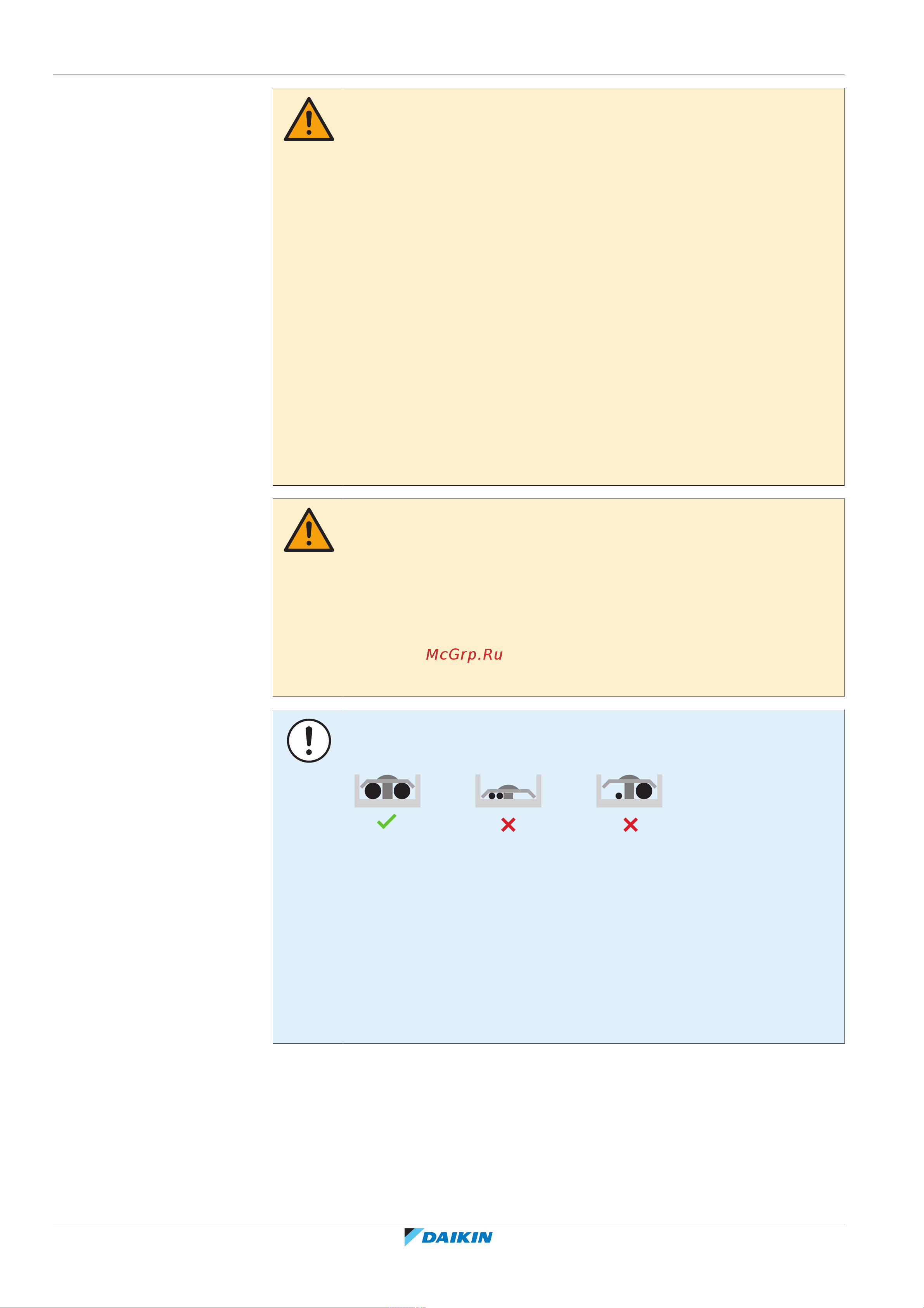 Daikin ETVH16SU23EA6V [14/296] General safety precautions