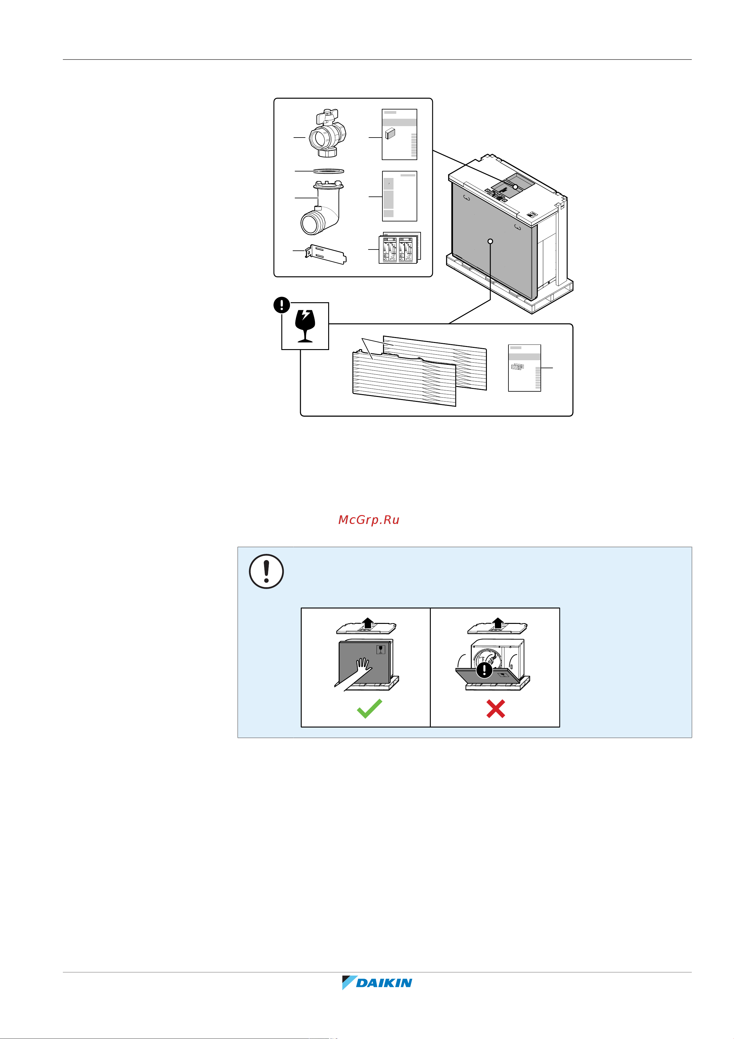 Daikin ETVH16SU23EA6V [25/296] About the box