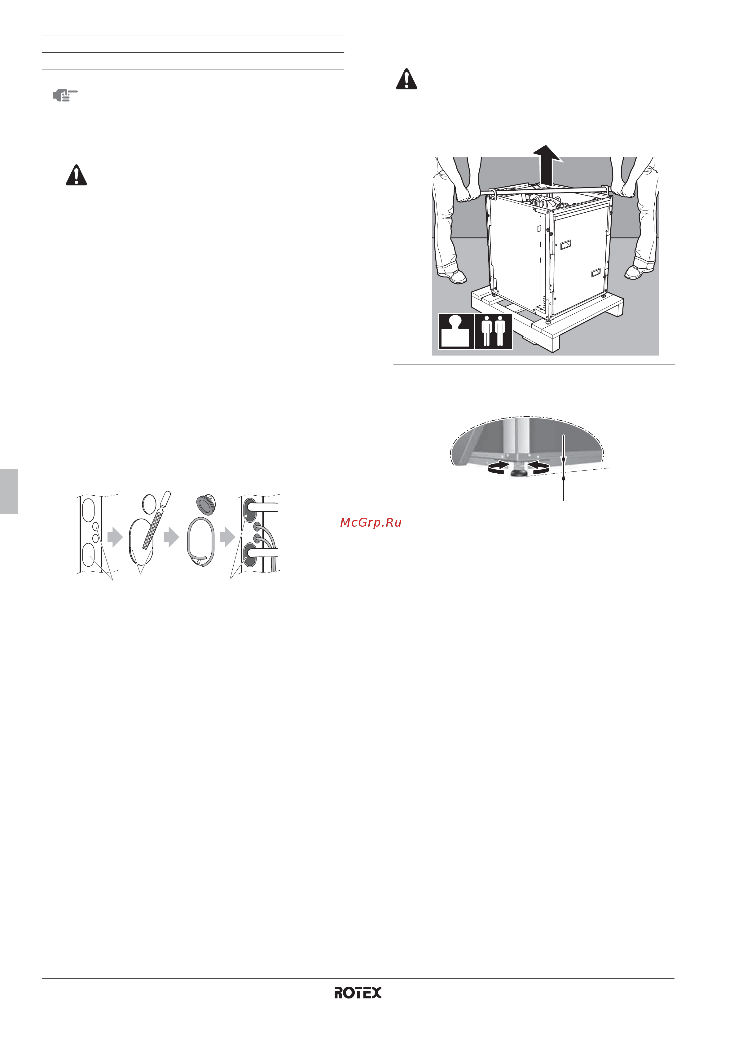 Daikin RKHBRD016ADV1 [14/440] Inneneinheit installieren