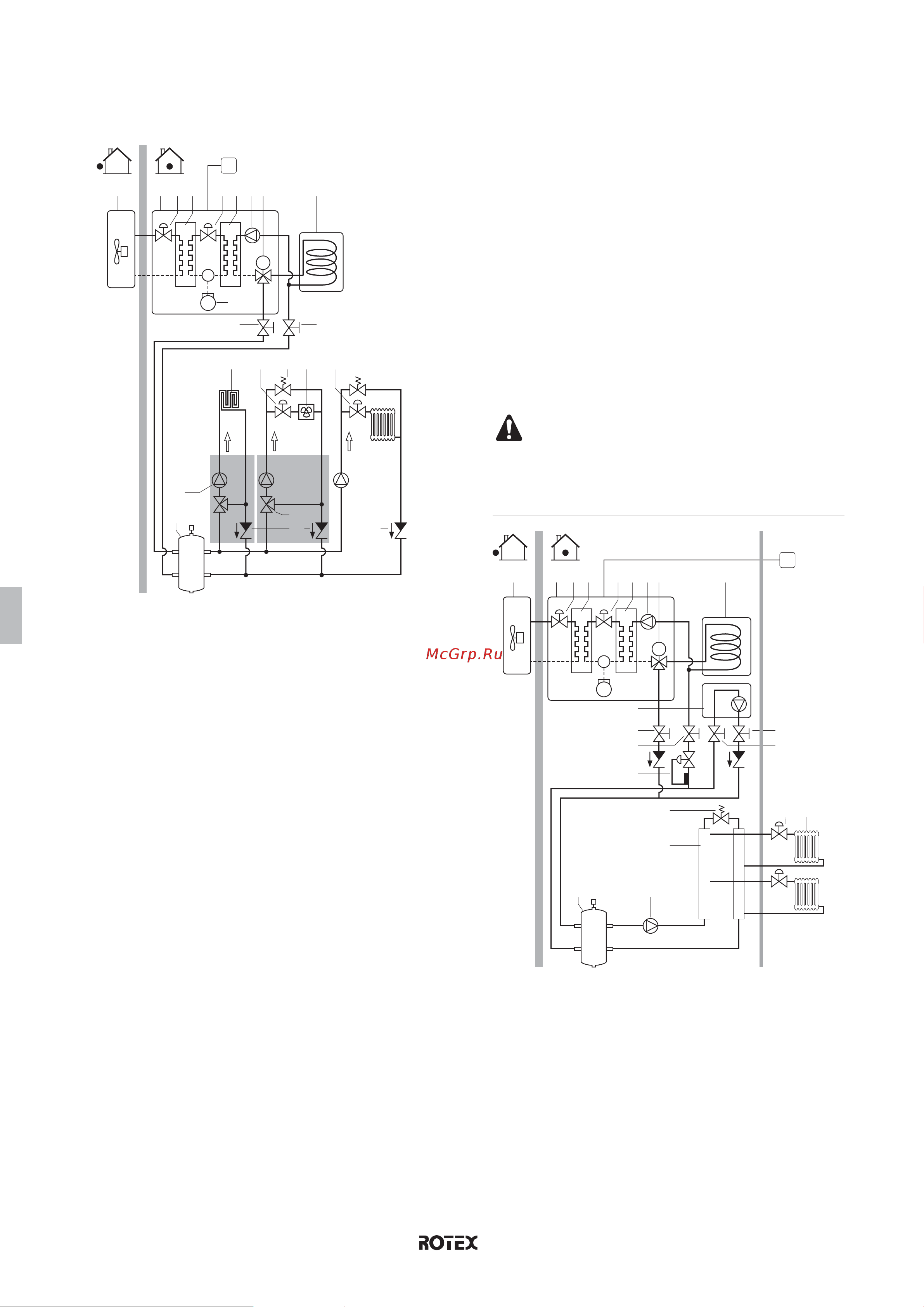 Daikin RKHBRD016ADV1 [8/440] Installationsbeispiele mit 2 verschiedenen heizquellen zusatz boiler rkhbrd einheit