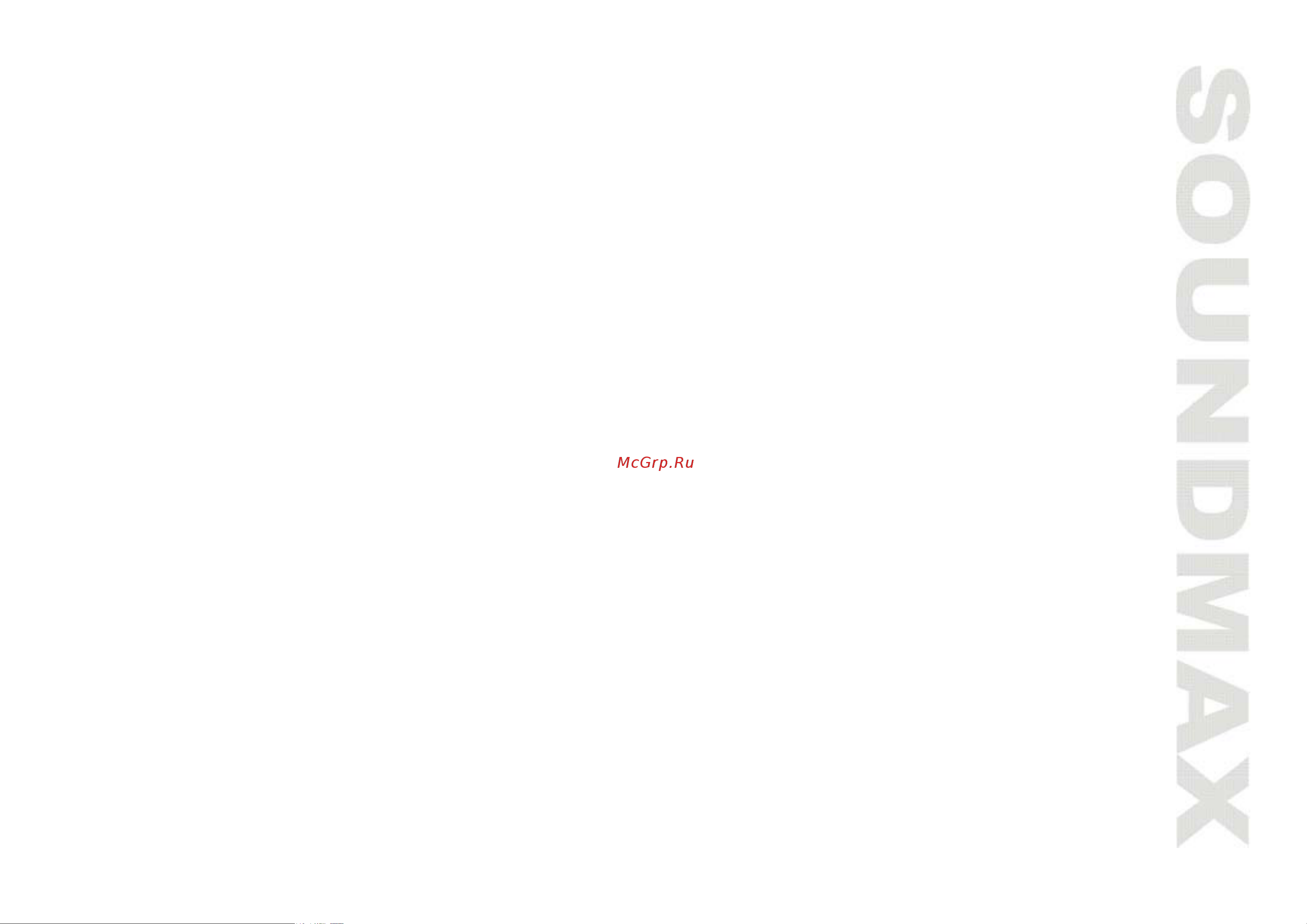 Soundmax SM-CMD3003 [3/68] Important safeguards