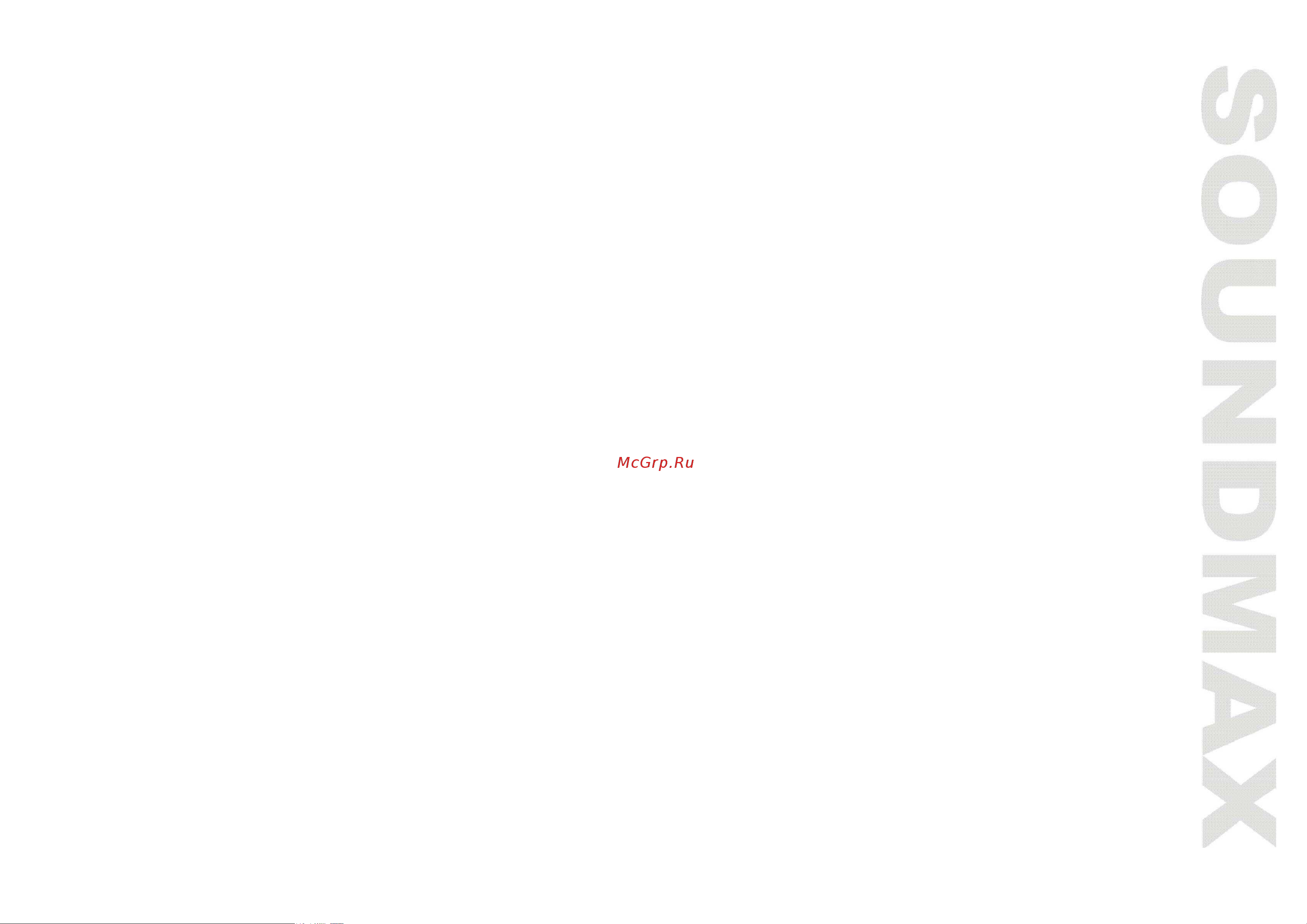Soundmax SM-CMD3002 [3/53] Important safeguards
