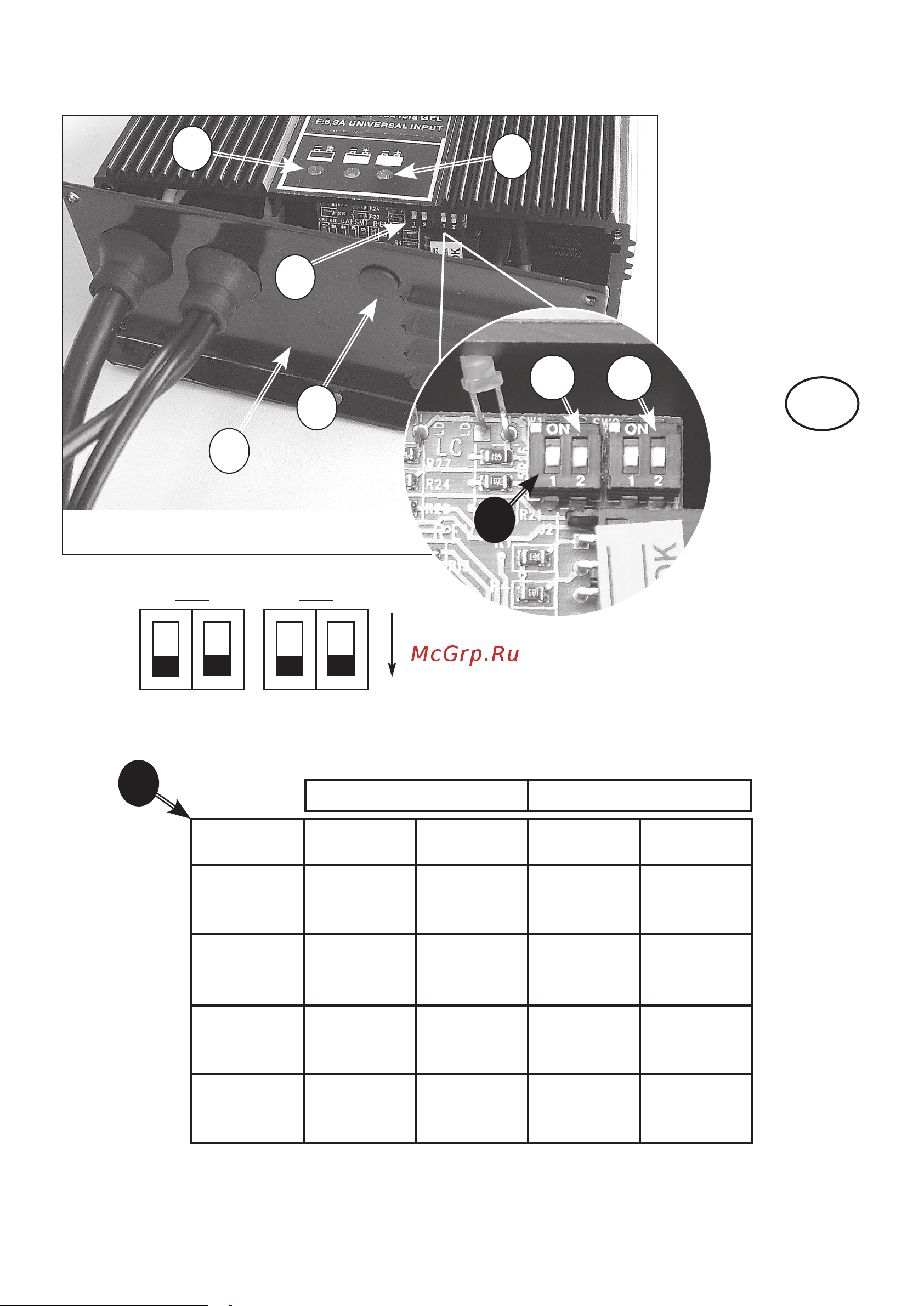 Comet CRS 66 BYT [7/208] Sw1 sw2