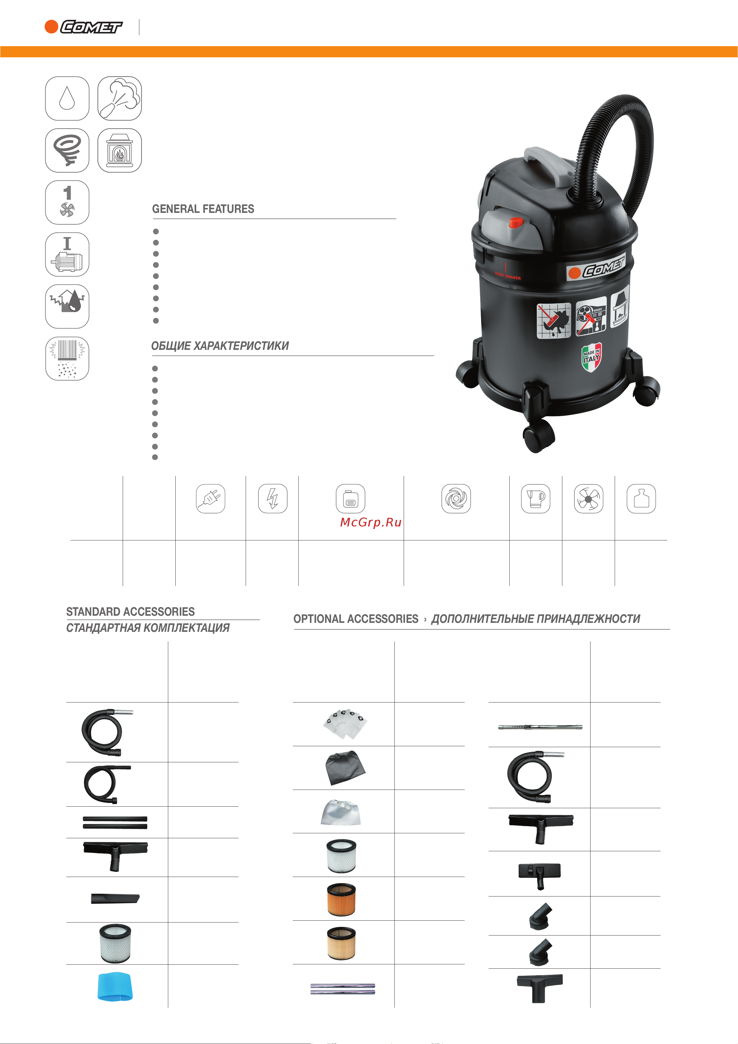 Comet CM 20 S Тех. документация онлайн