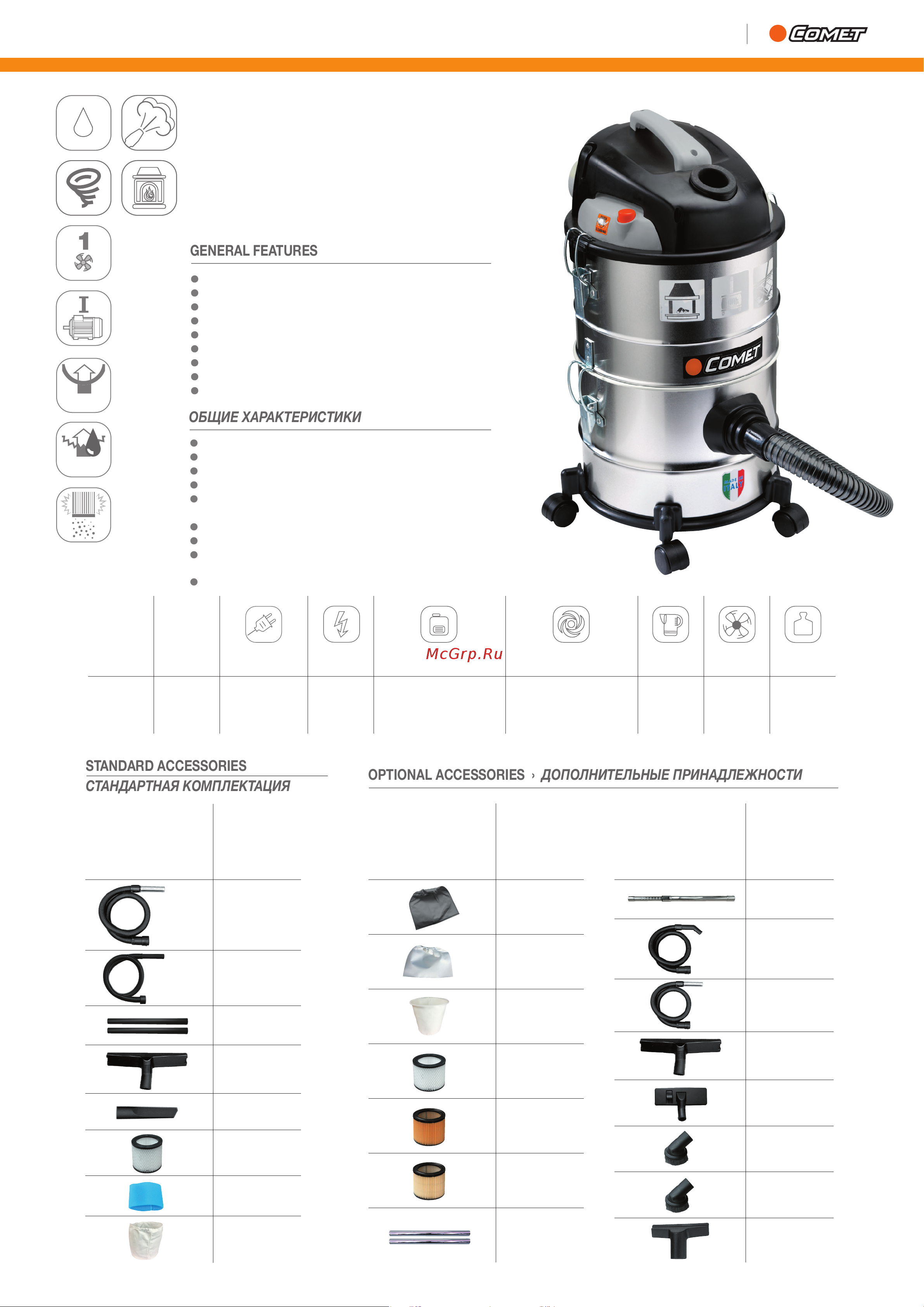 Comet CM 30 S Тех. документация онлайн