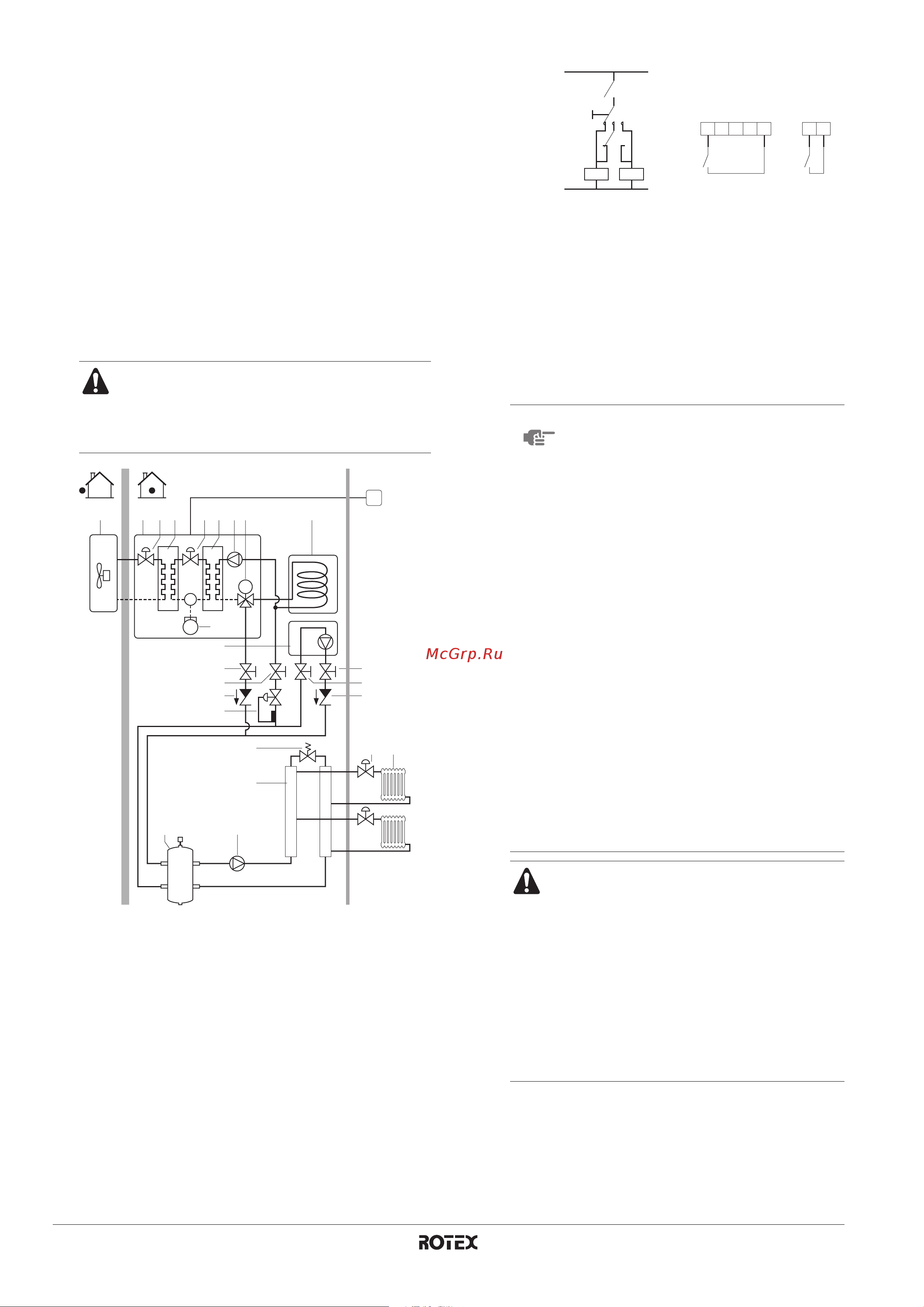 Daikin RKHBRD014ADV17 [8/48] Application examples with 2 different heat sources auxiliary boiler rkhbrd unit