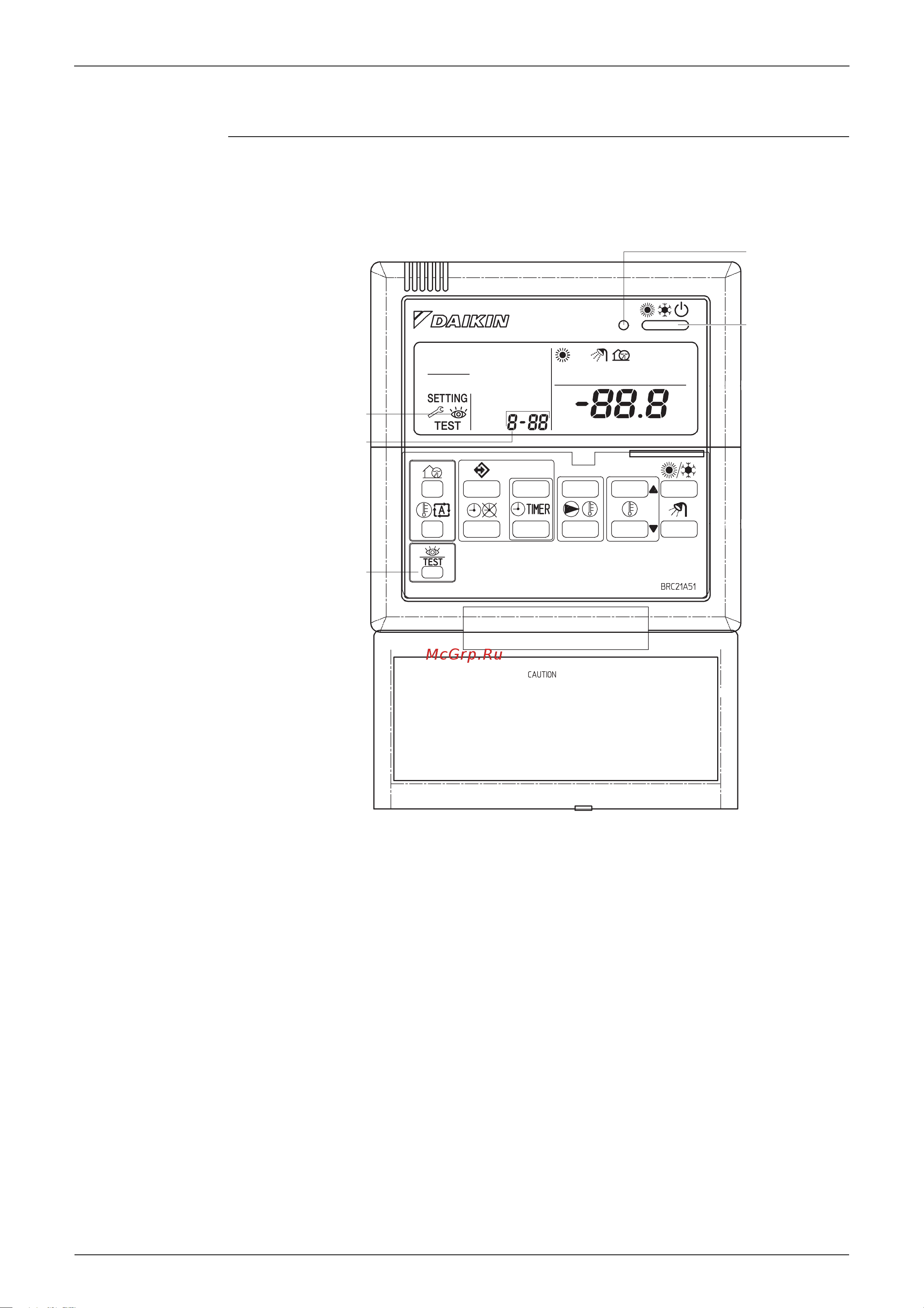 Daikin EKHTSU260AC [134/292] Self diagnosis by wired remote control