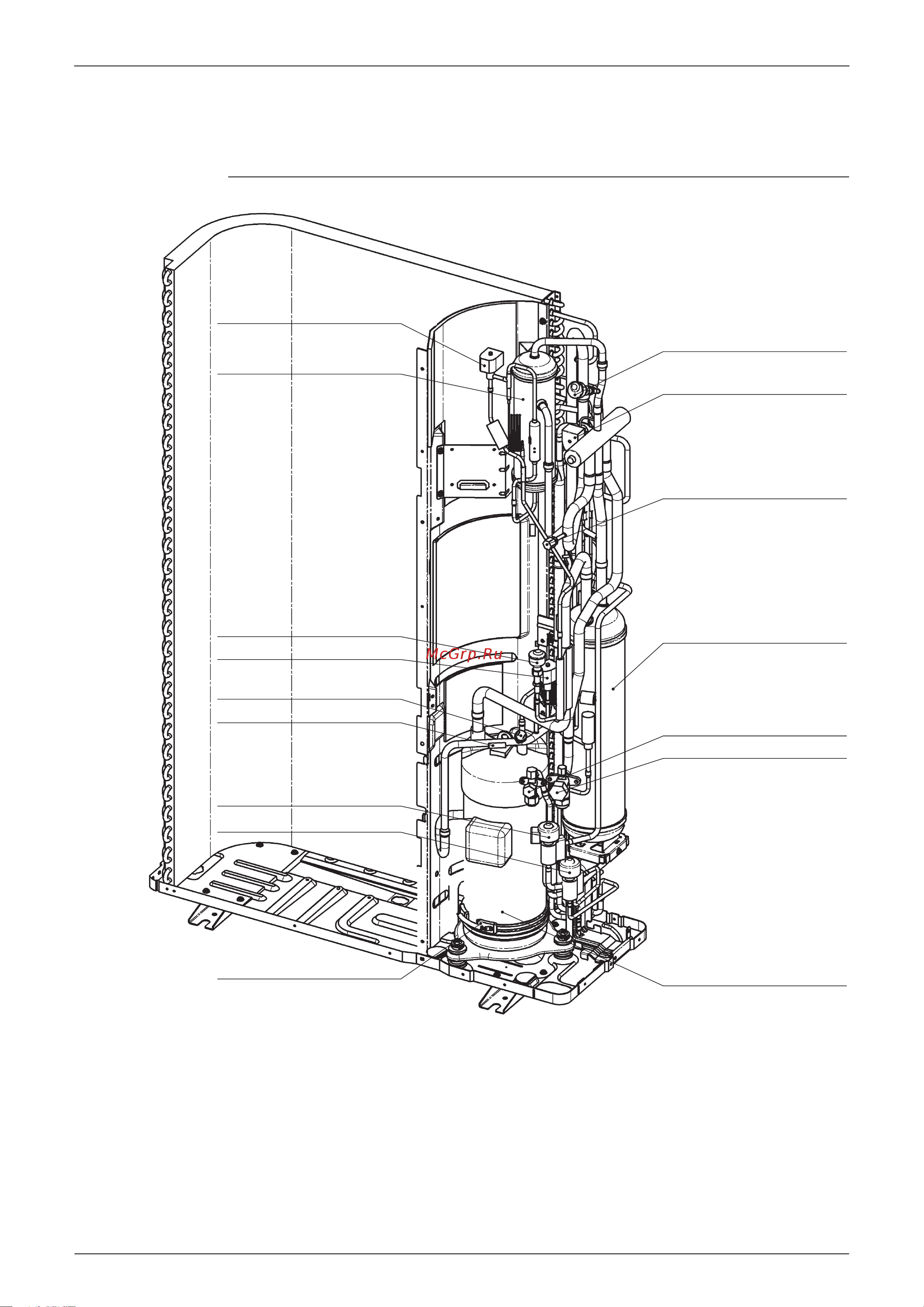 Daikin EKHTSU260AC [26/292] Functional parts layout