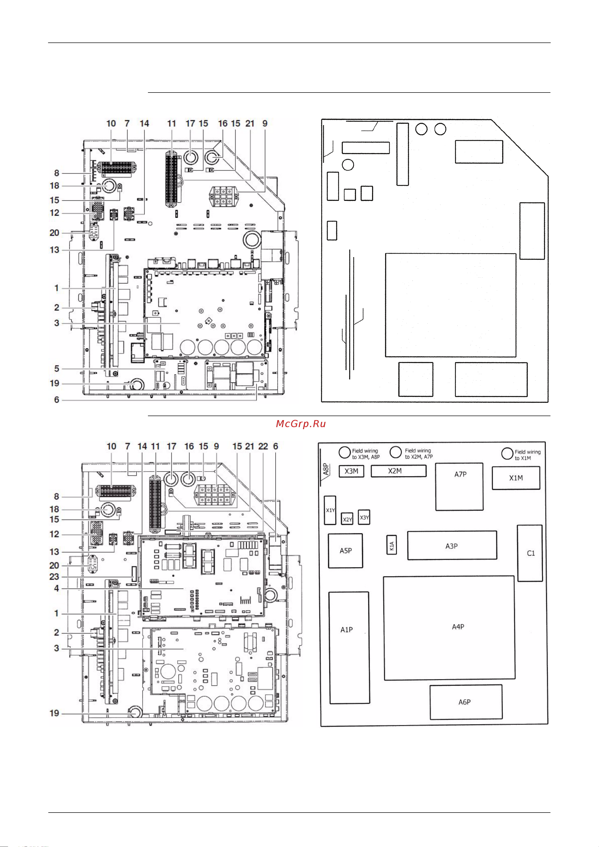 Daikin EKHTS200AB [40/292] Switch box layout indoor unit ekhbrd
