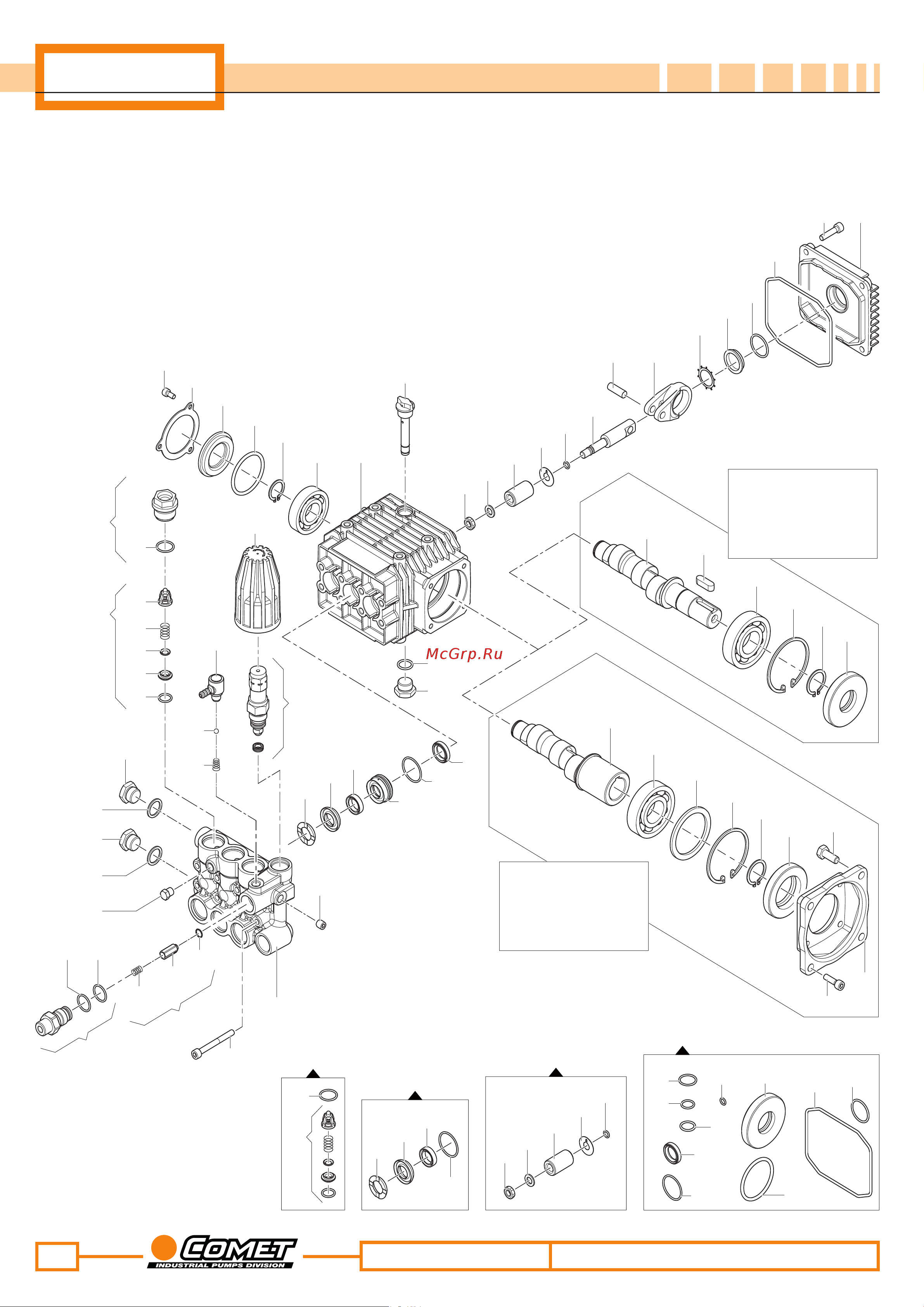 Comet LW 3025 S (11,2/172) 1450 об/мин. вал ø 24 мм [5/8] E version ø 24mm