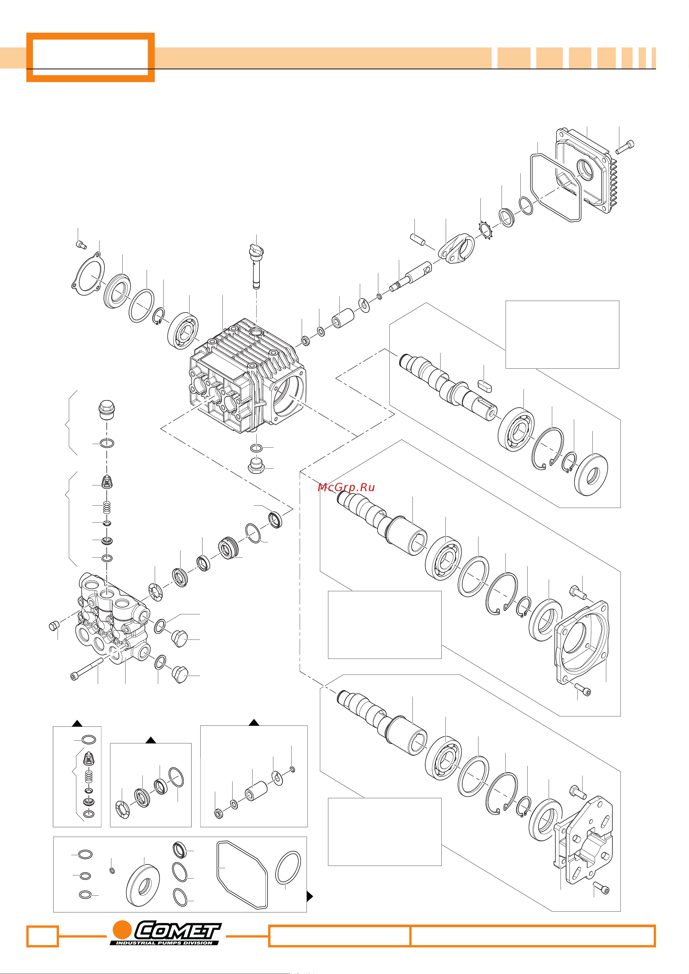Comet LWD-K 3020 E (11,3/138) 3400 об/мин. ø 5/8” п.в. [3/8] E version ø 5 8