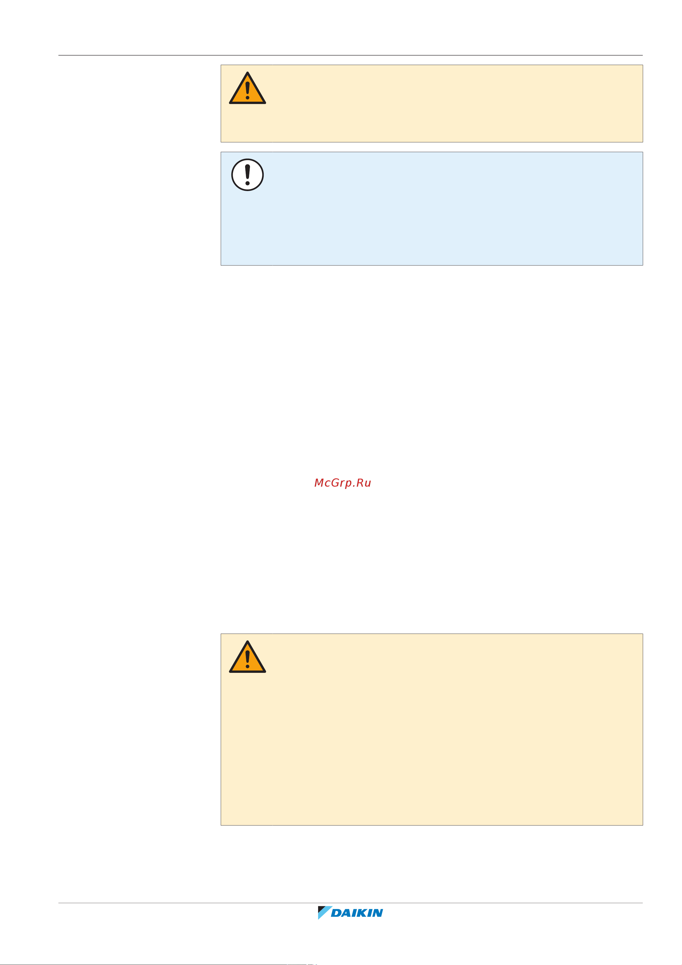 Daikin CHYHBH08AFV32 [13/220] General safety precautions