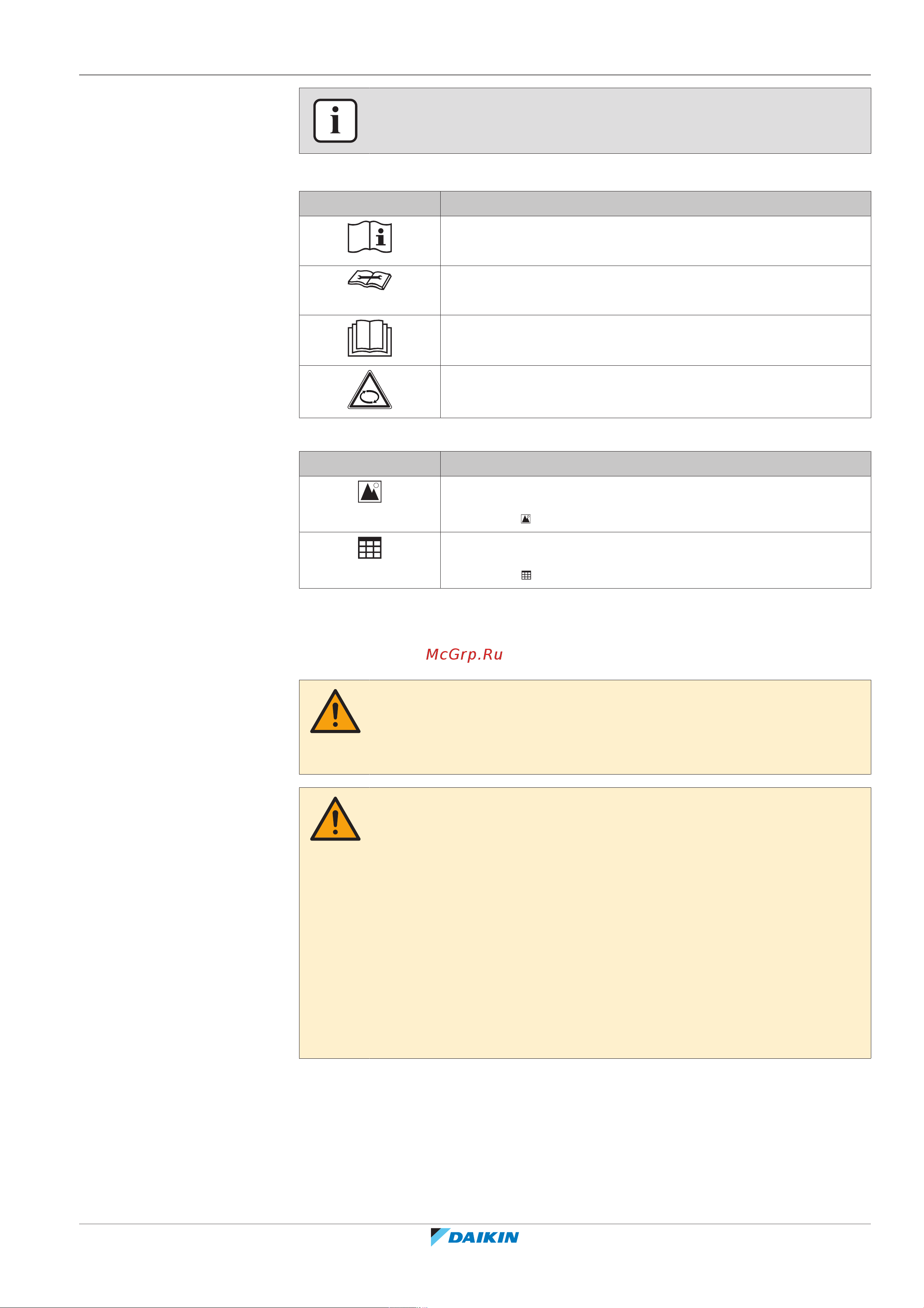 Daikin EHYHBX08AFV3 [5/60] General safety precautions
