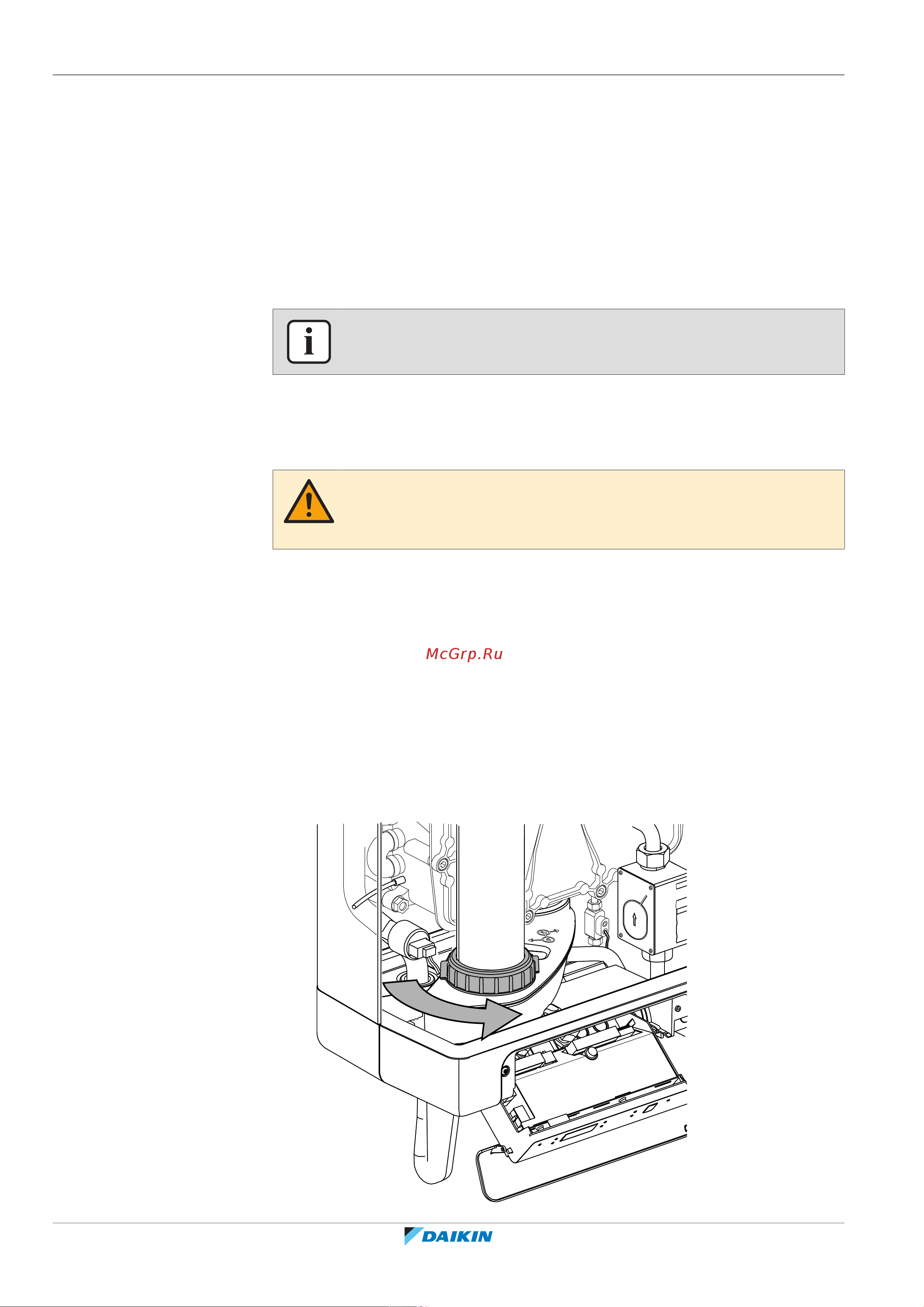 Daikin EHYHBX08AFV3 [198/252] To disassemble the gas boiler